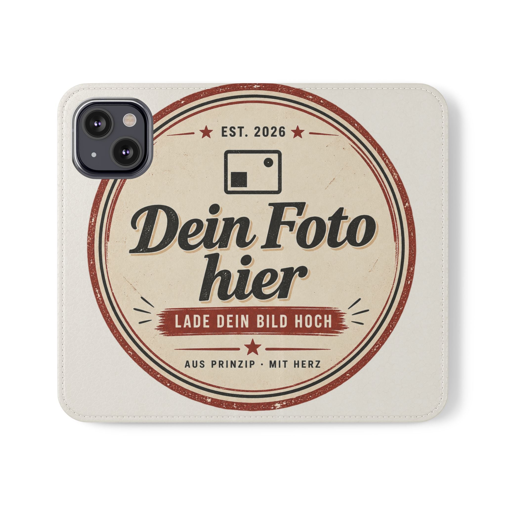 Custom Flip Phone Case with Wallet – iPhone & Samsung Own Design