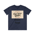 Custom V-Neck Tee - Dein eigenes Design / Dein Text