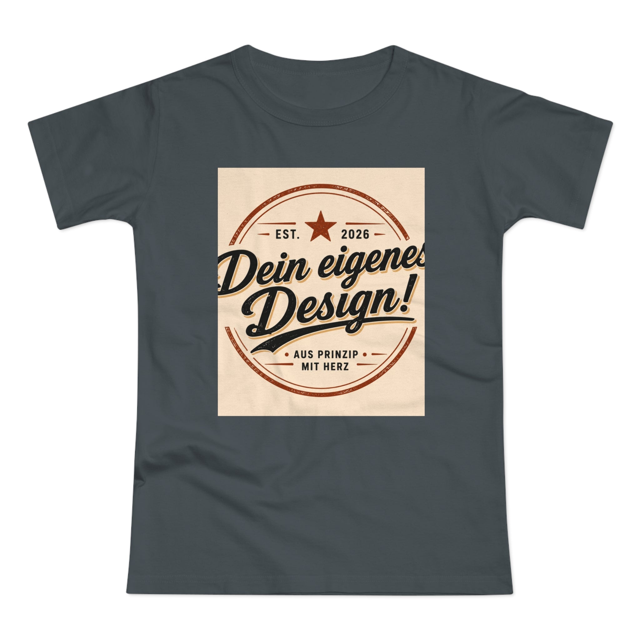 Women’s T-Shirt “Dein eigenes Design!” Vintage Badge Tee