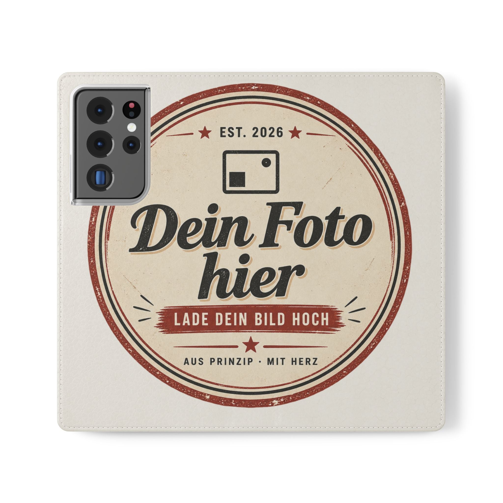 Custom Flip Phone Case with Wallet – iPhone & Samsung Own Design