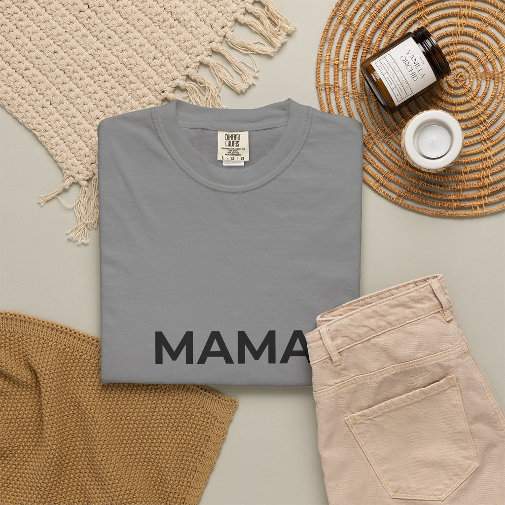 Mama T-Shirt — Minimalist 'MAMA' Graphic Tee for Moms | Mother's Day Gift