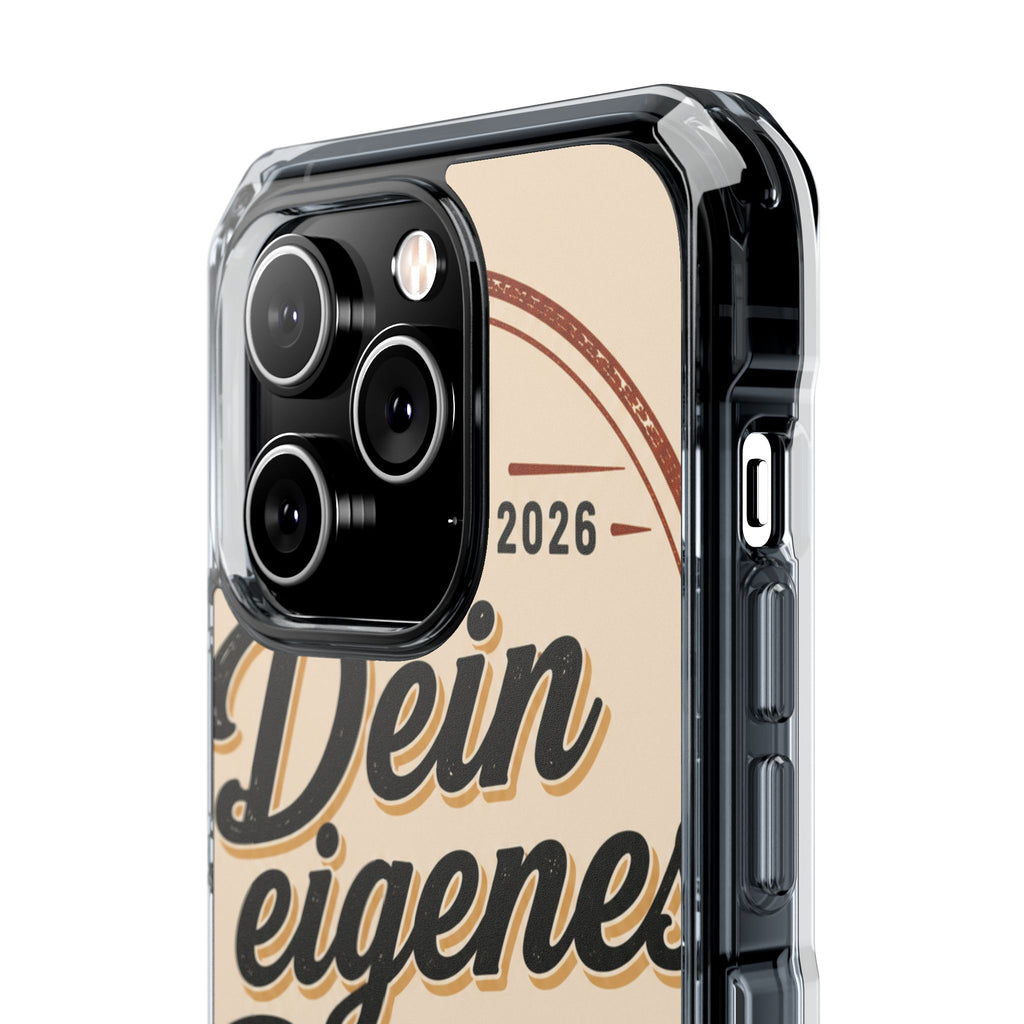 Clear Magnetic Phone Case — Custom Print “Dein eigenes Design”