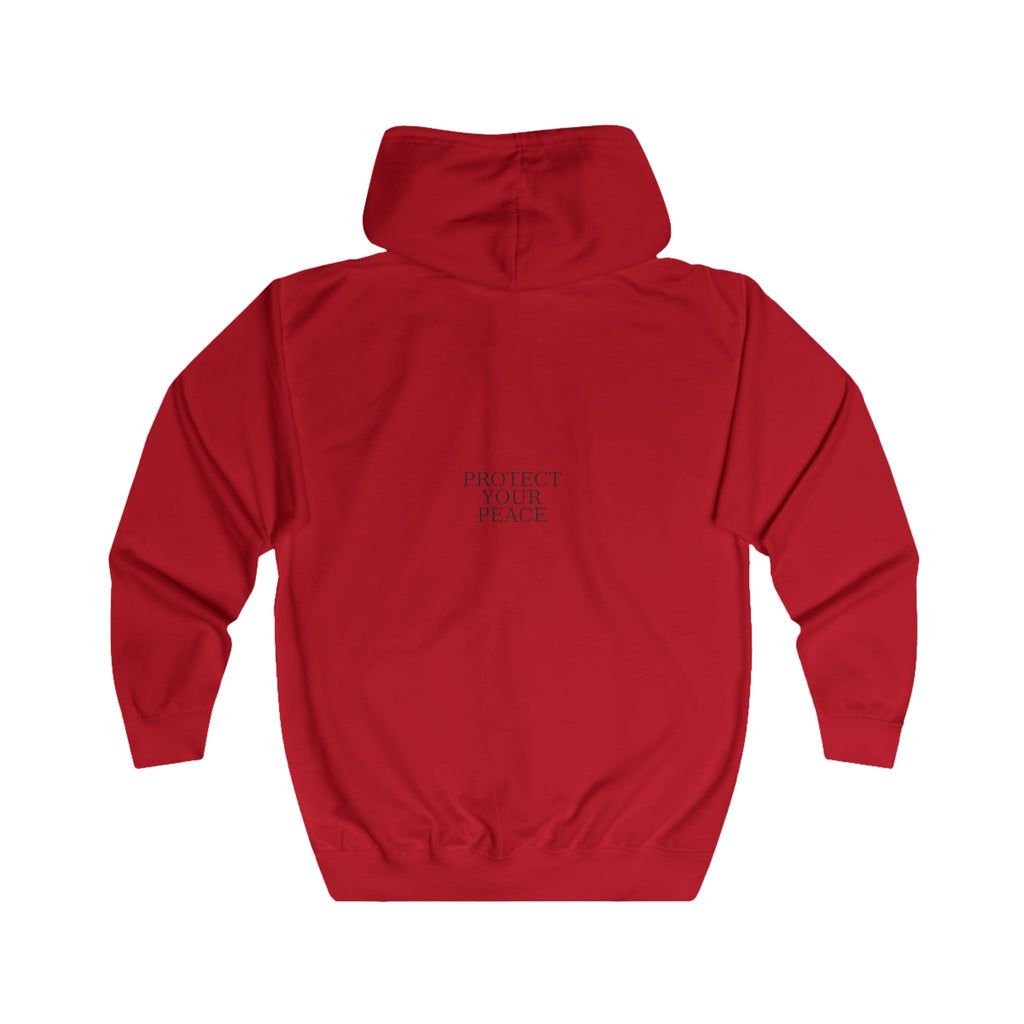 Protect Your Peace Zip Hoodie – Mit eigenem Foto | Full-Zip Hoodie