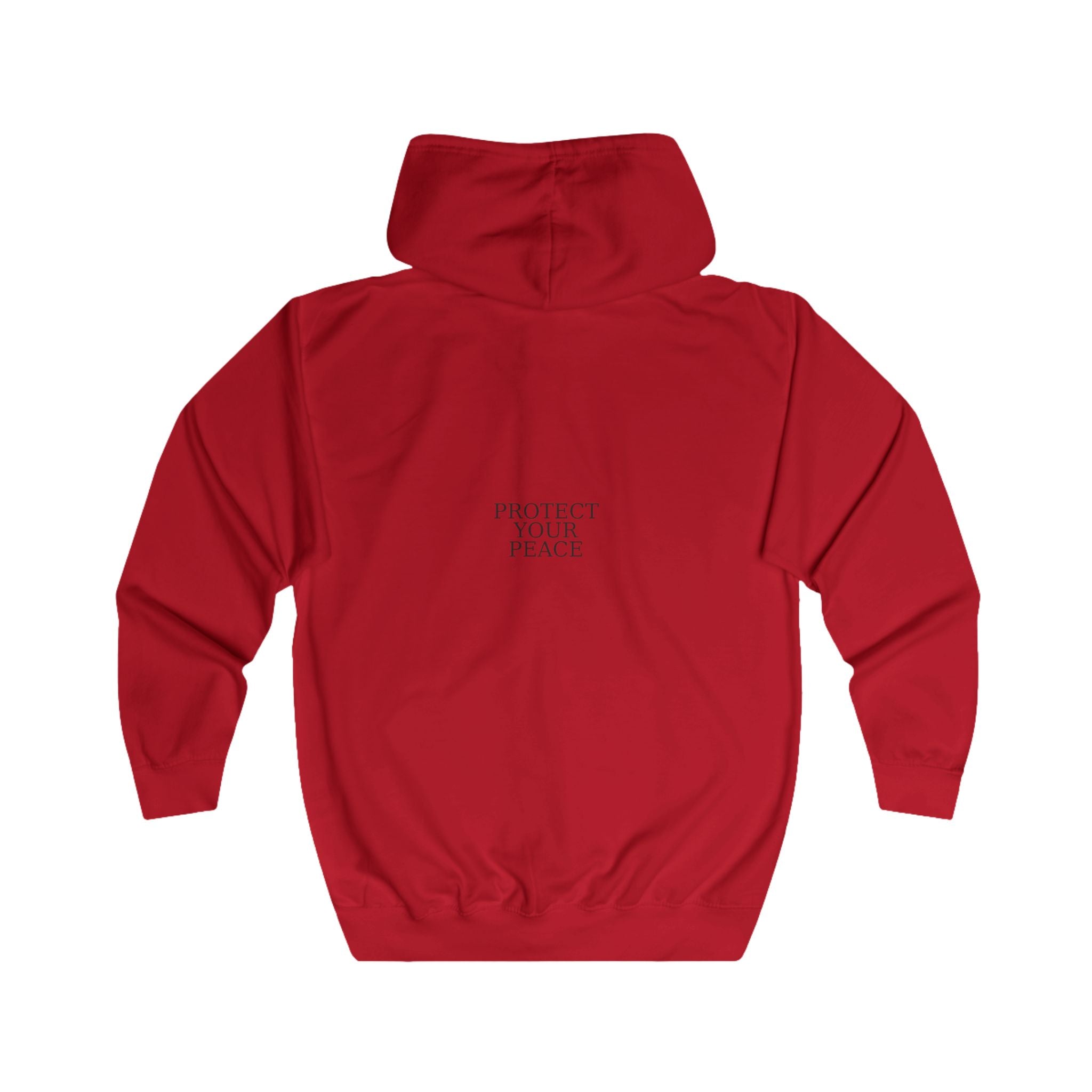 Protect Your Peace Zip Hoodie – Mit eigenem Foto | Full-Zip Hoodie