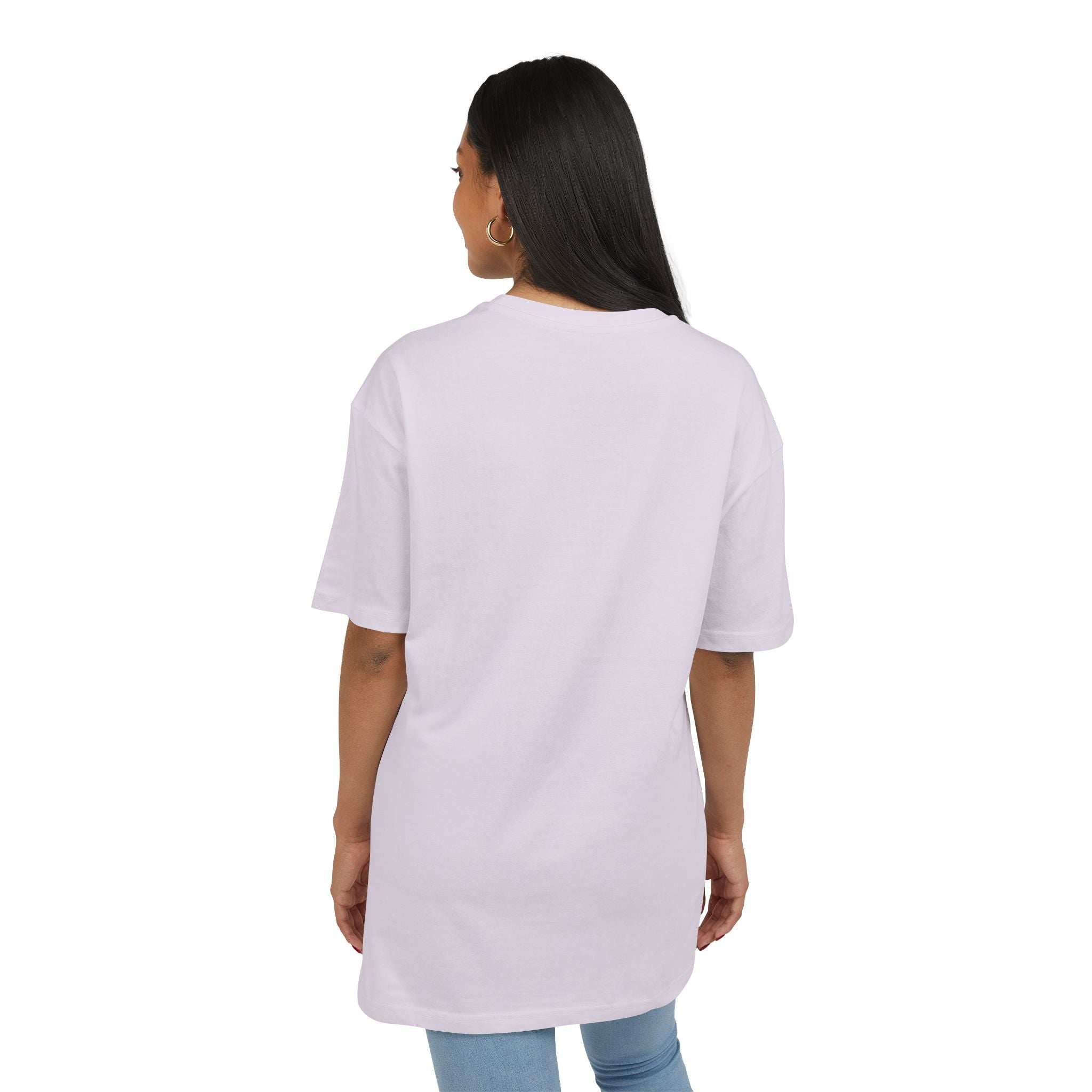 Oversize Tee — "Dein eigenes Design!" Retro Badge Graphic