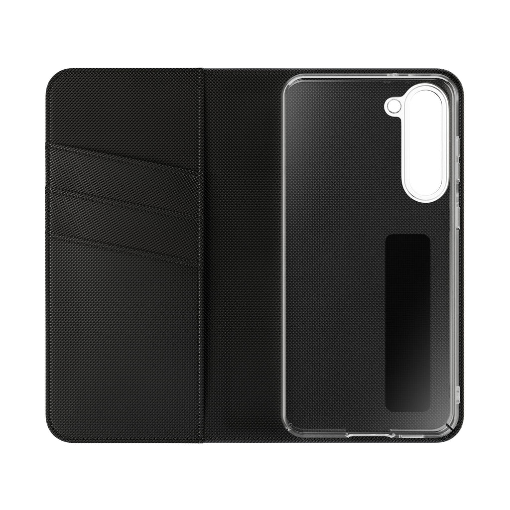Flip Case Phone Wallet — "Dein eigenes Design!" Vintage Emblem