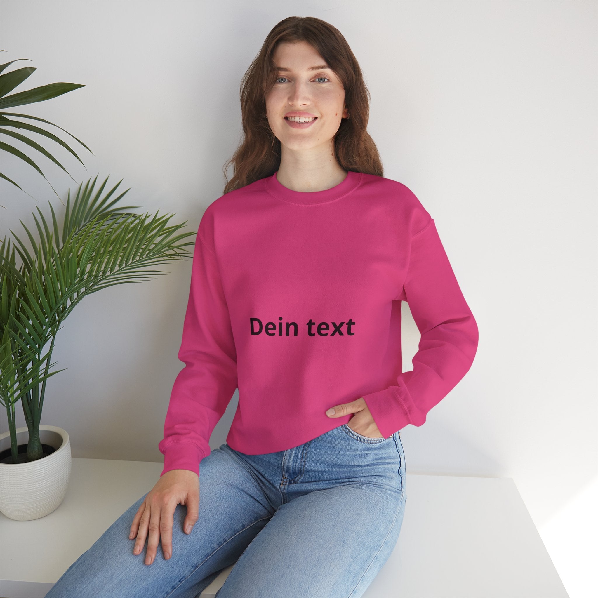 Crewneck Sweatshirt — Minimal Custom "Print it your way" Design