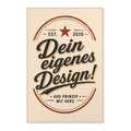 Personalized Vintage Area Rug — "Dein eigenes Design!" German Retro Accent Rug