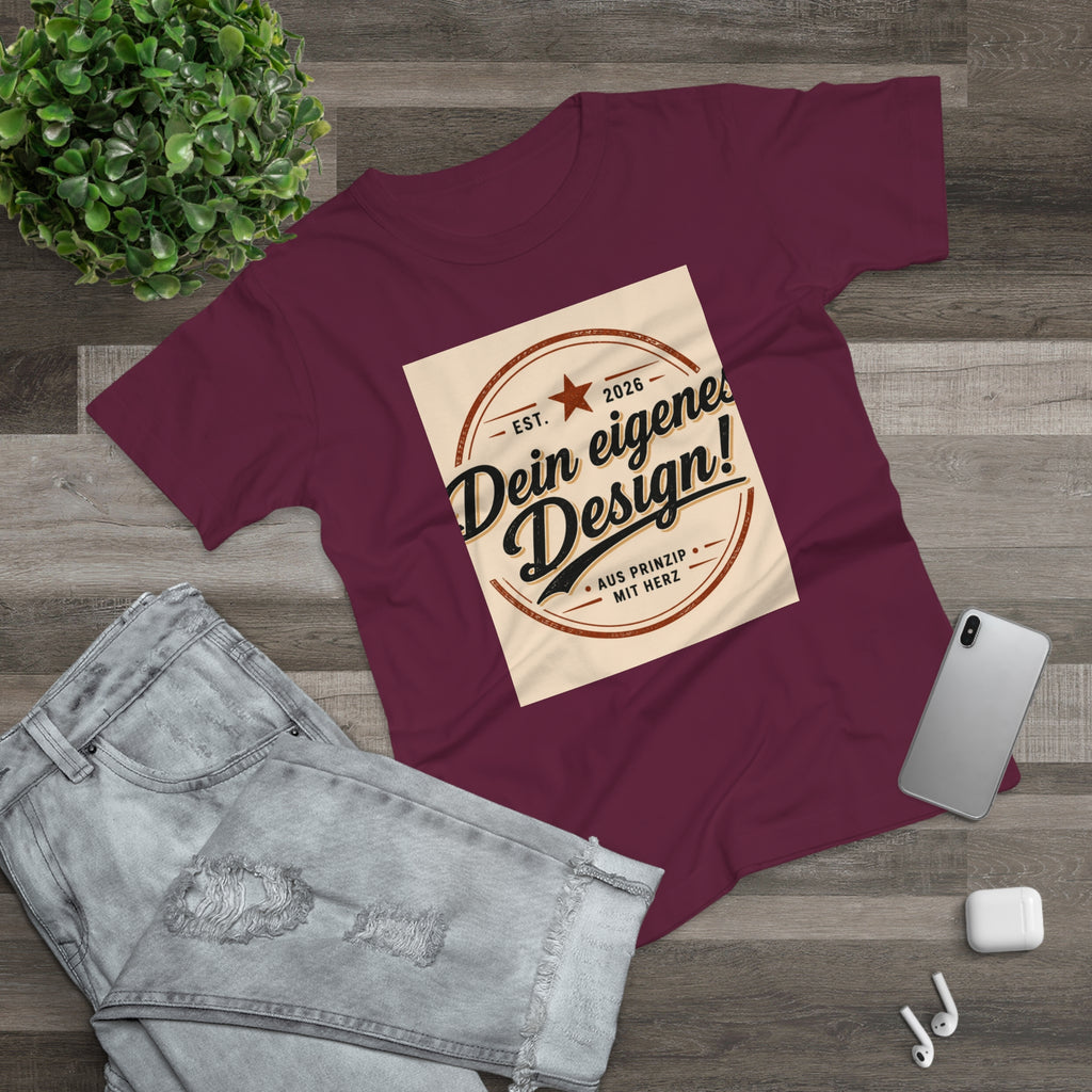 Women’s T-Shirt “Dein eigenes Design!” Vintage Badge Tee