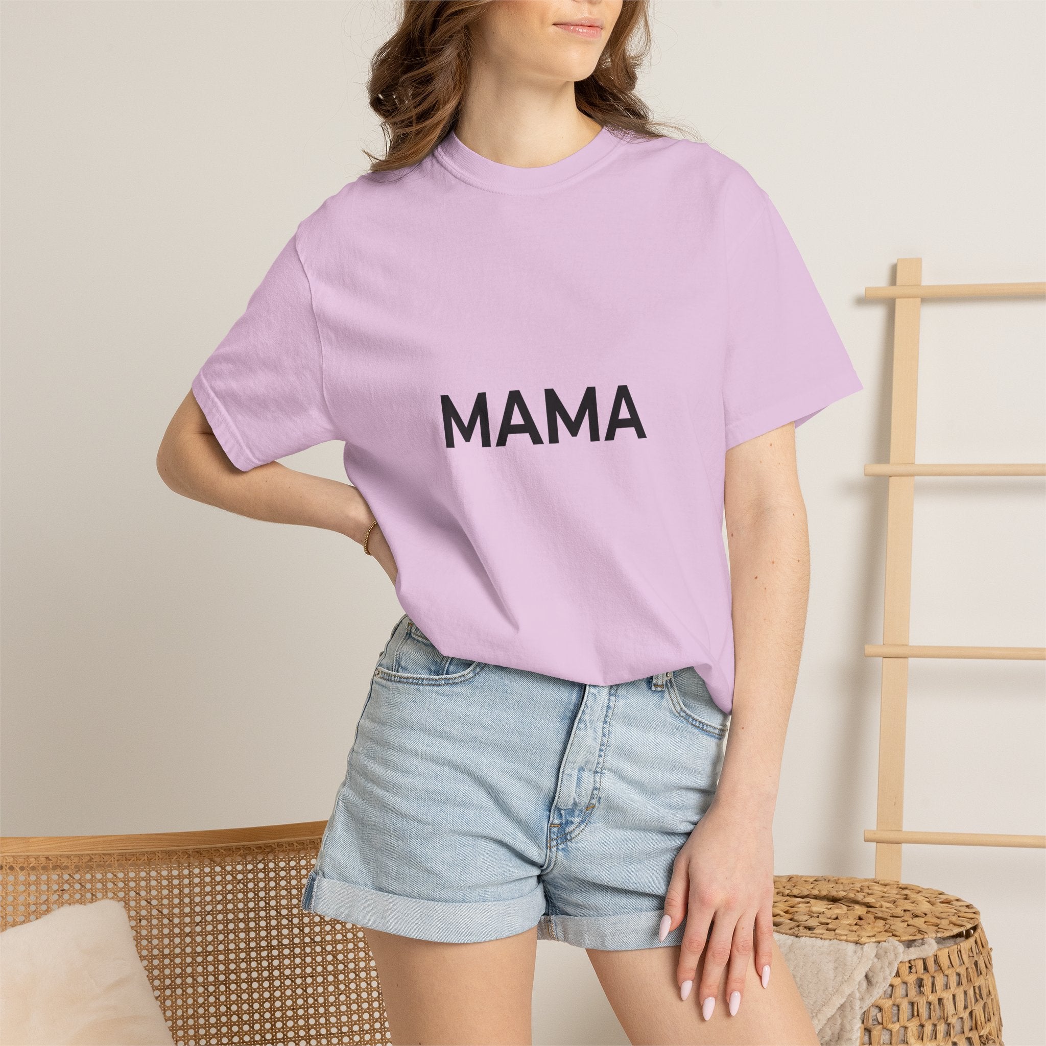 Mama T-Shirt — Minimalist 'MAMA' Graphic Tee for Moms | Mother's Day Gift