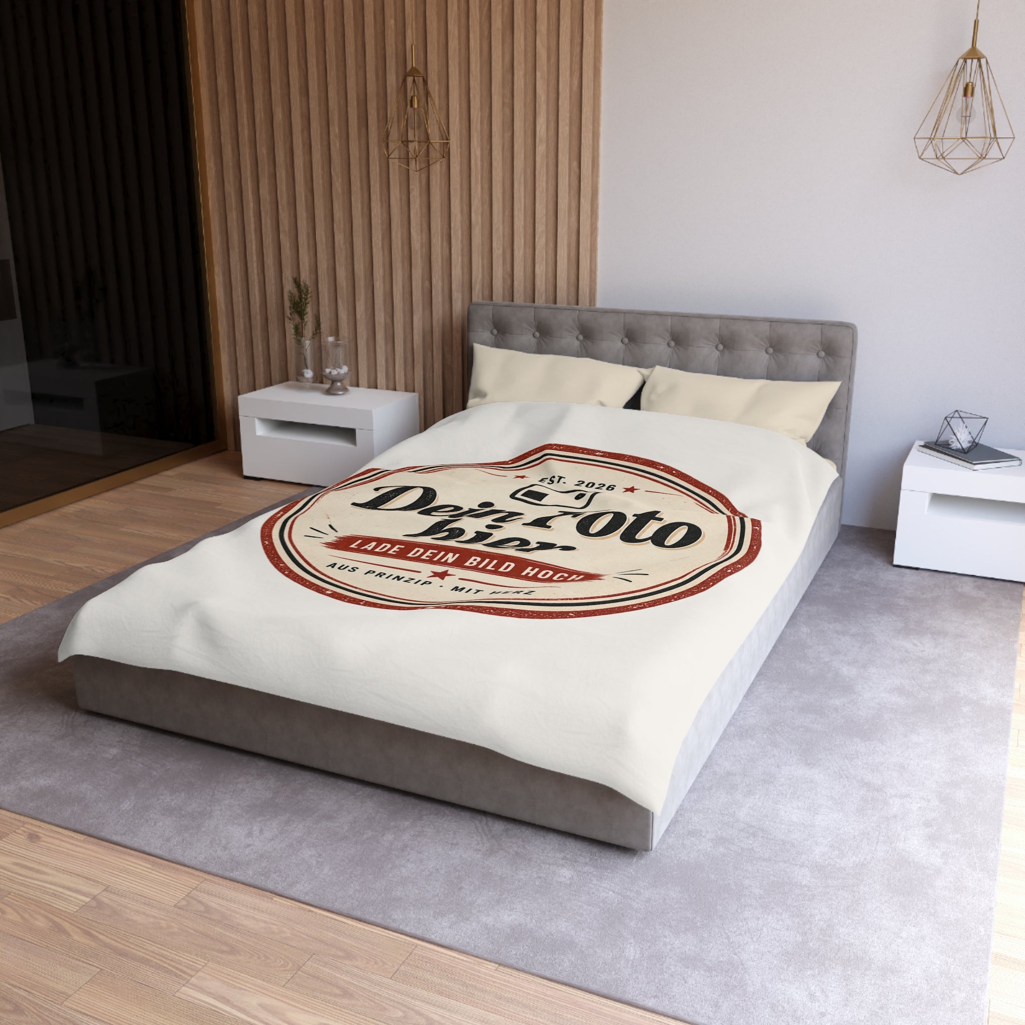 Personalized Microfiber Duvet Cover - Design with your own photo