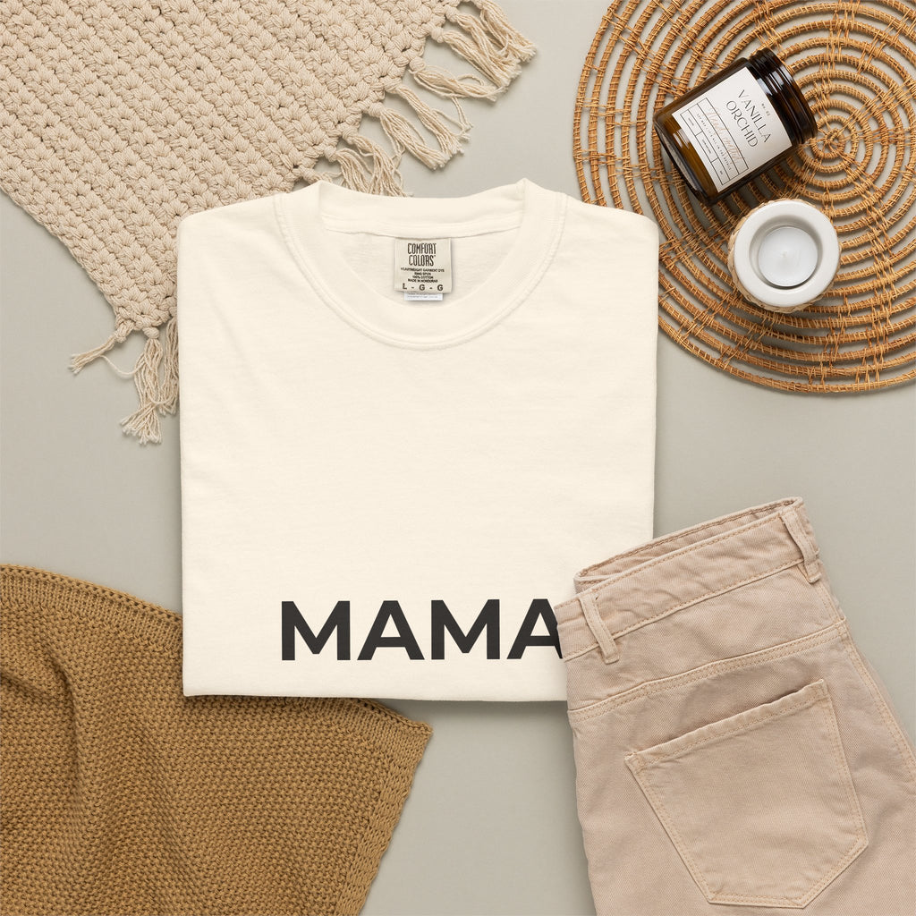 Mama T-Shirt — Minimalist 'MAMA' Graphic Tee for Moms | Mother's Day Gift