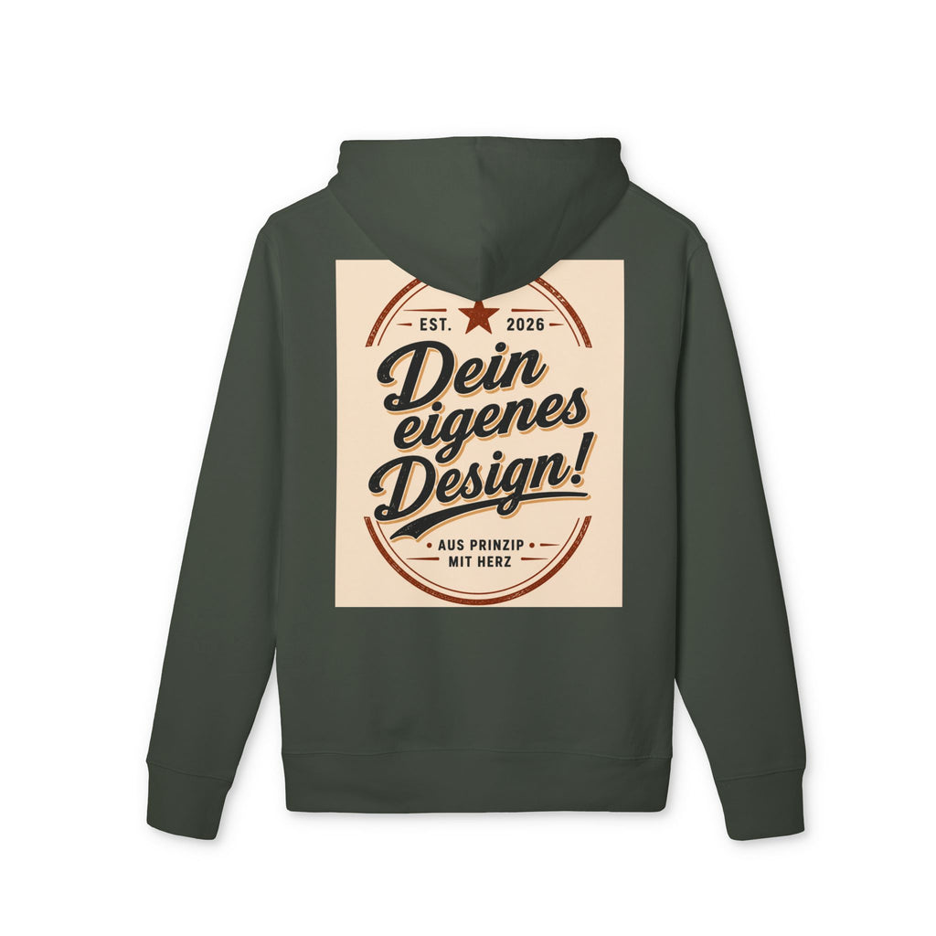 Hoodie — "Dein eigenes Design!" Vintage Badge Pullover