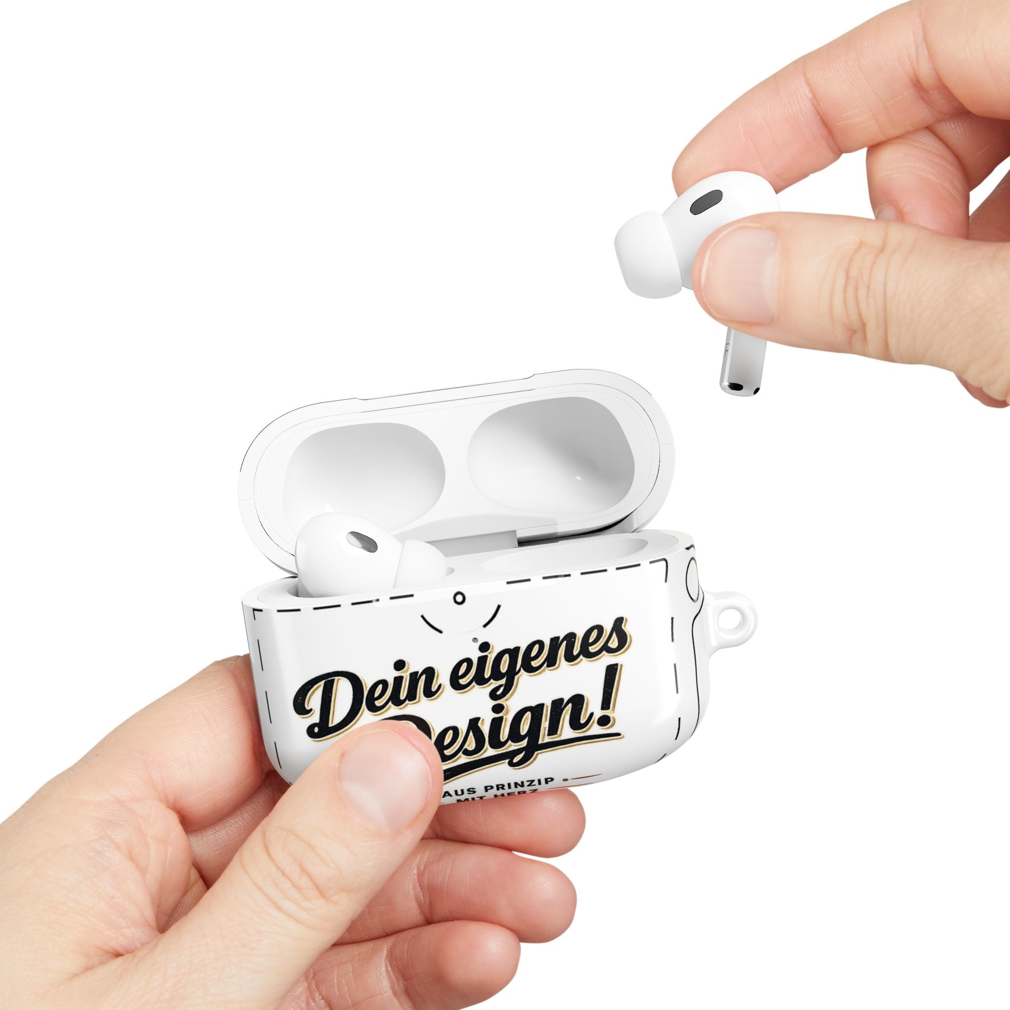 Personalisierte AirPods Hülle – Mit eigenem Foto | für AirPods Pro & Gen 1–4