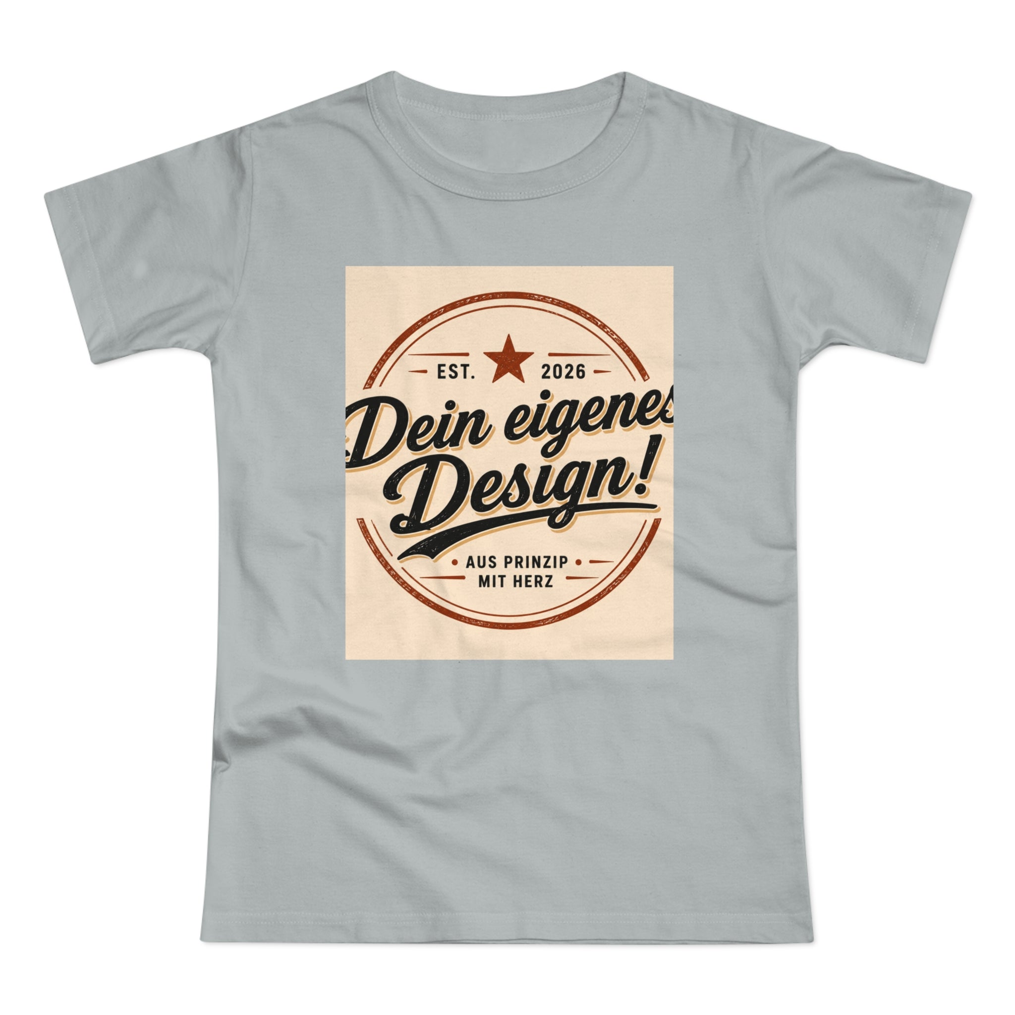 Women’s T-Shirt “Dein eigenes Design!” Vintage Badge Tee