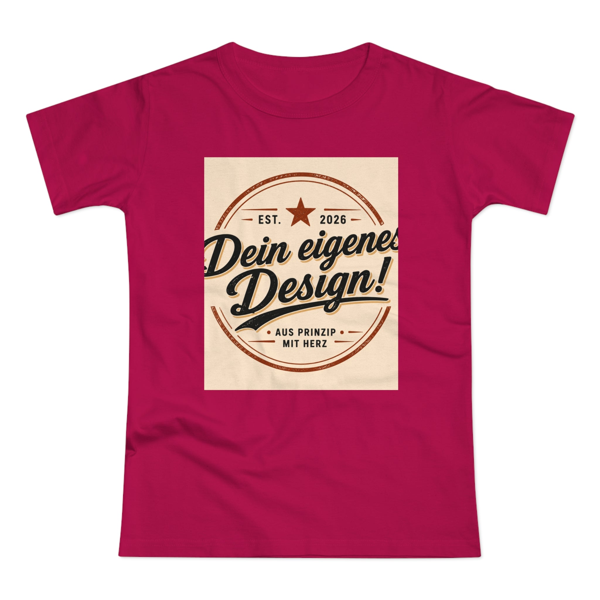 Women’s T-Shirt “Dein eigenes Design!” Vintage Badge Tee