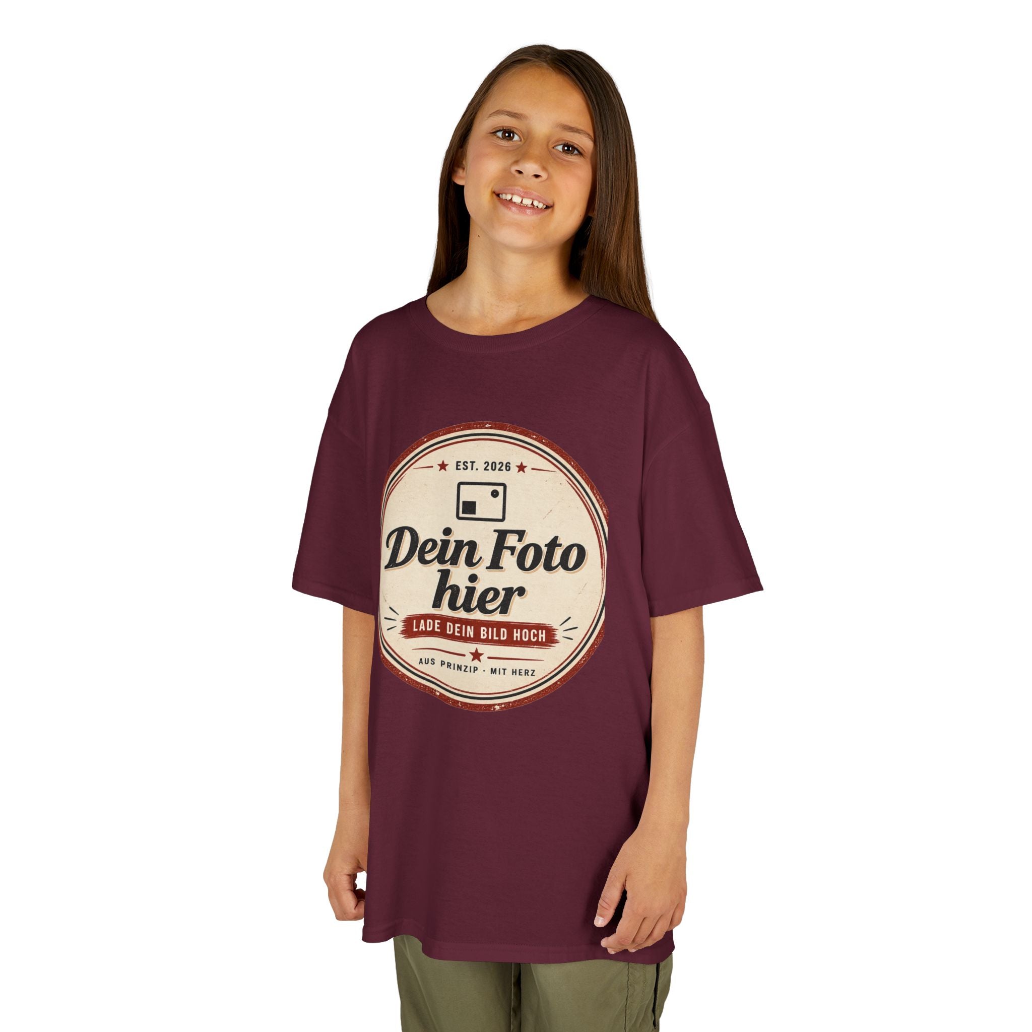 Kids T-Shirt personalized with photo - design and print your own kids' shirt
