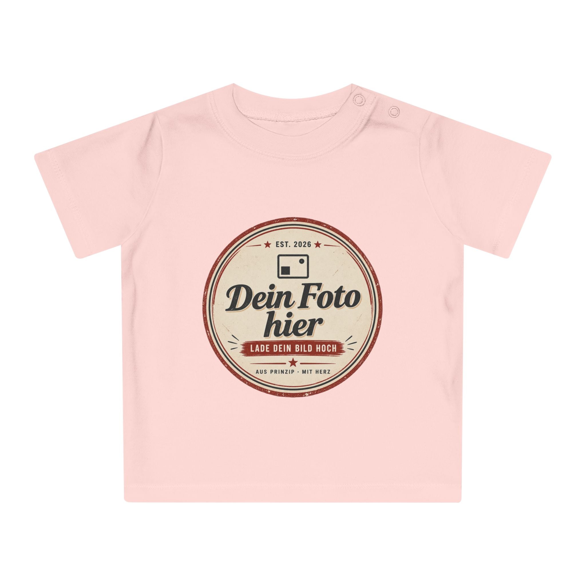 Personalized Baby T-Shirt with Your Own Design – Print Baby Clothes 0–3 Years