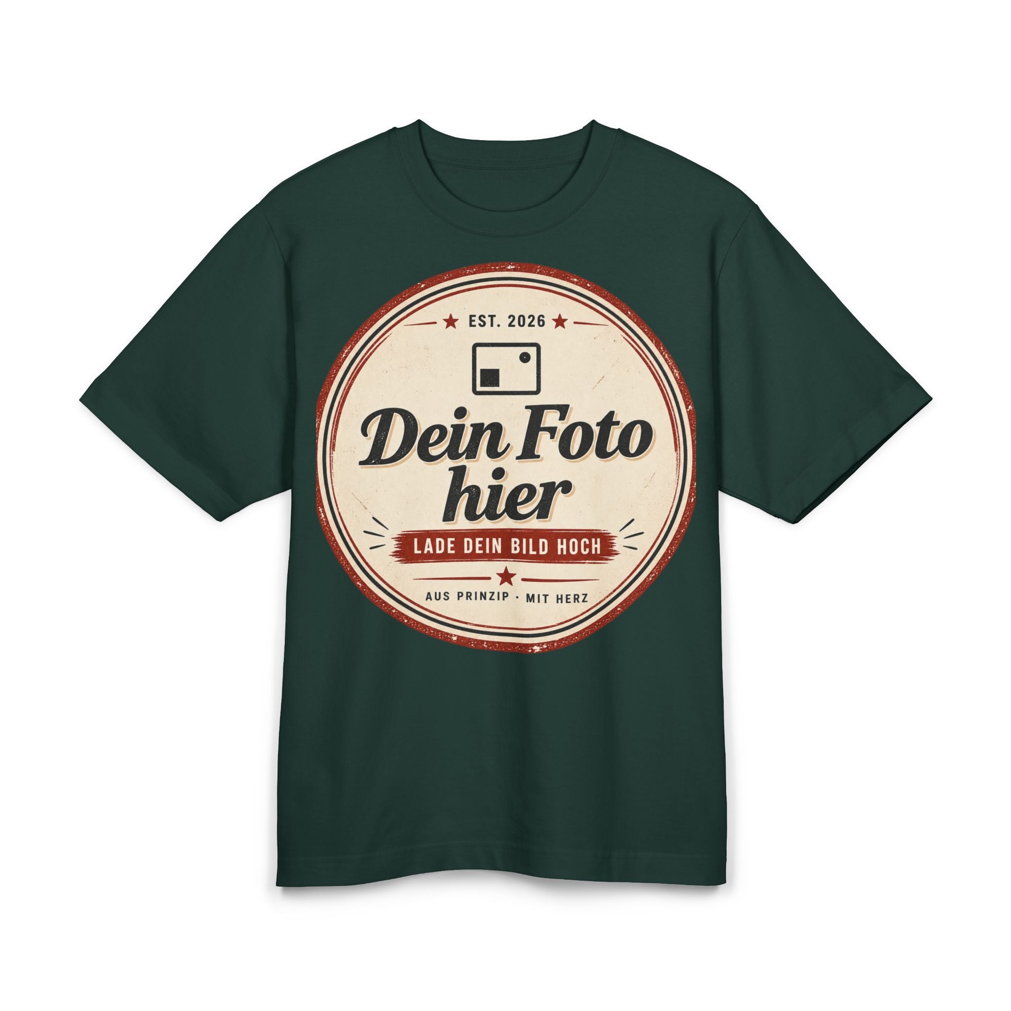 T-shirt personalized with logo - Have your own photo & design printed