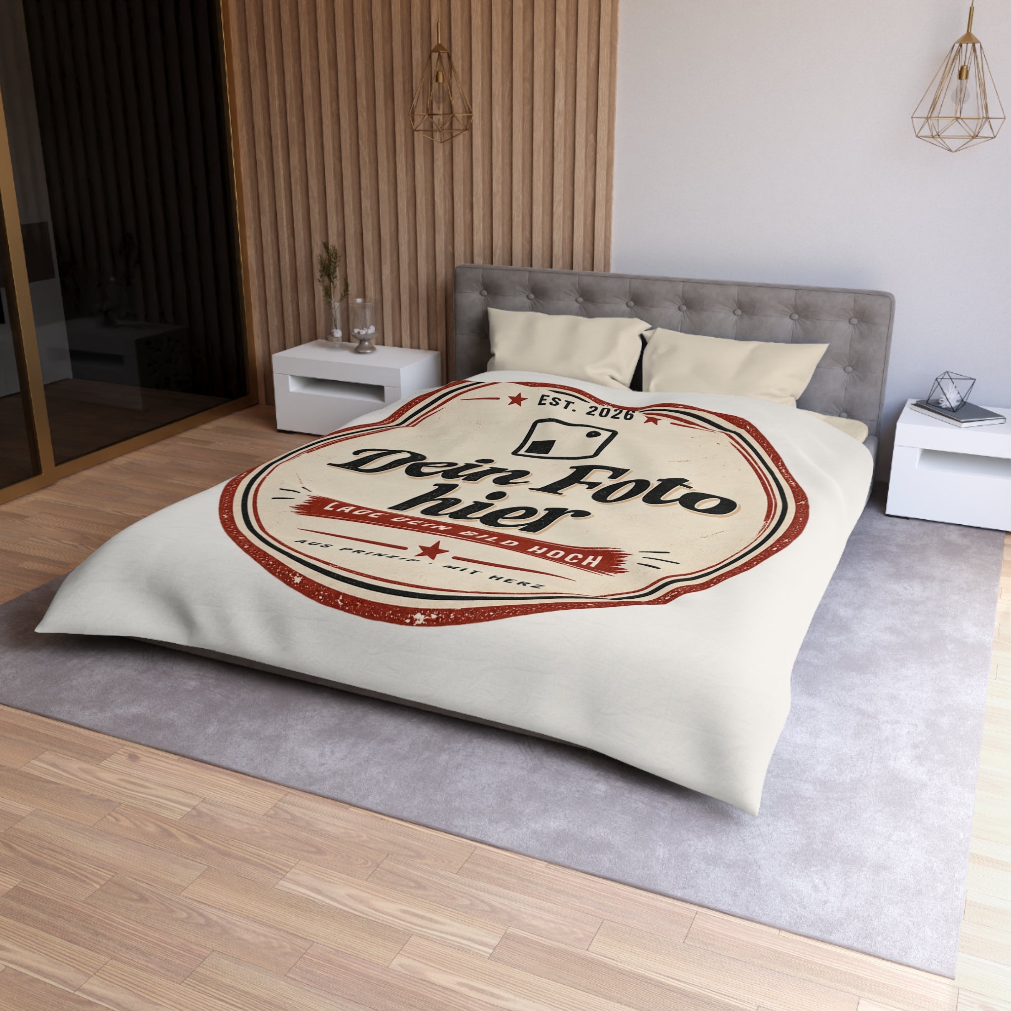 Personalized Microfiber Duvet Cover - Design with your own photo