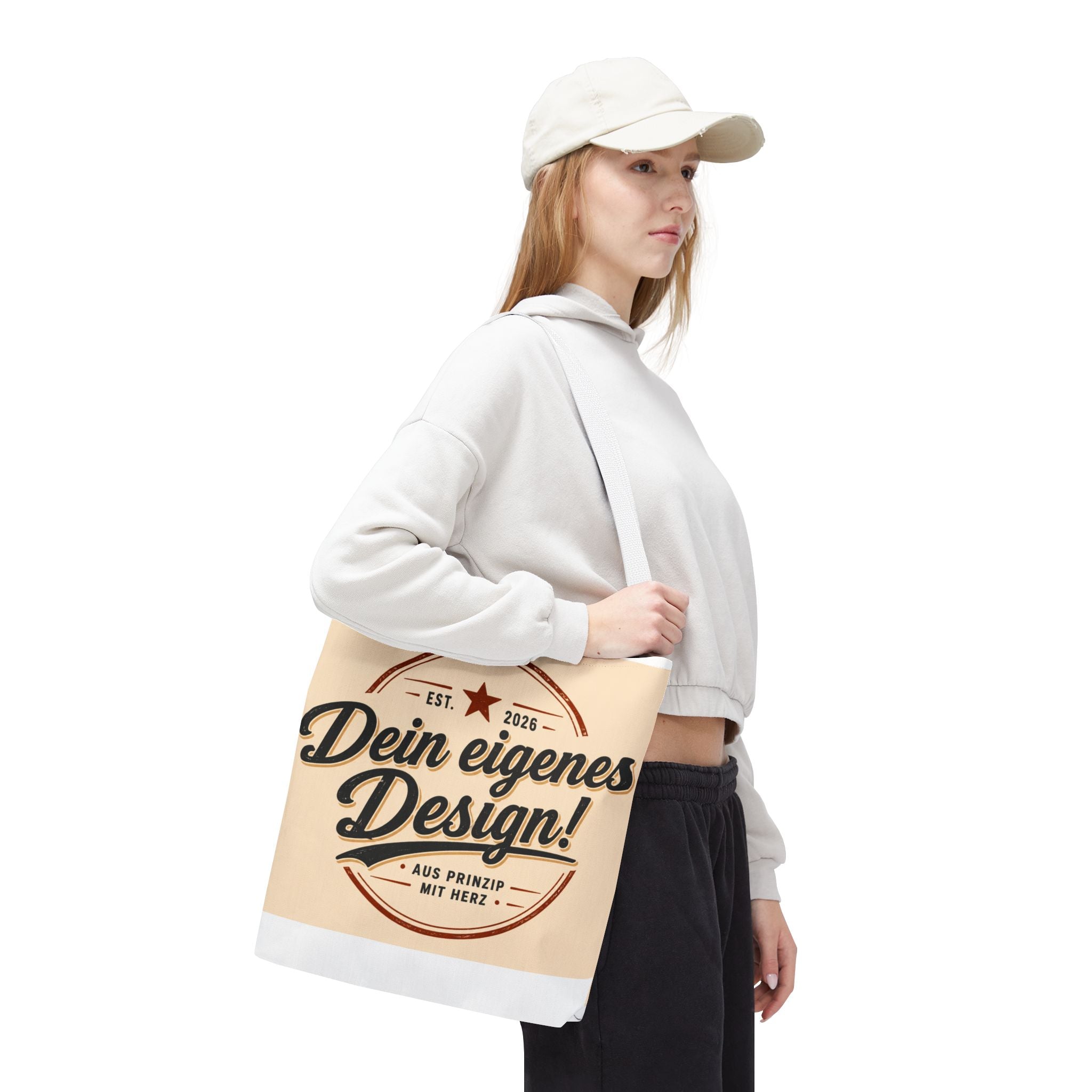 Tote Bag personalisiert mit Foto – Canvas Shopper selbst gestalten