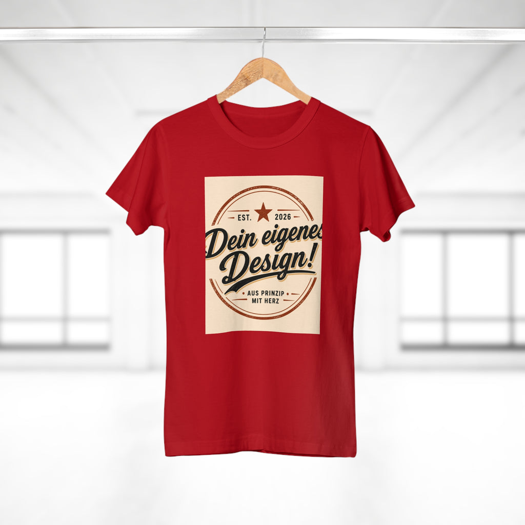 Women’s T-Shirt “Dein eigenes Design!” Vintage Badge Tee