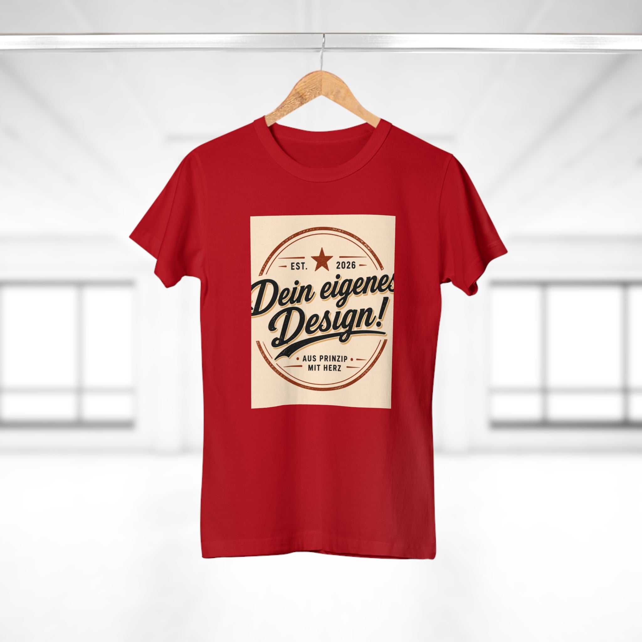 Women’s T-Shirt “Dein eigenes Design!” Vintage Badge Tee