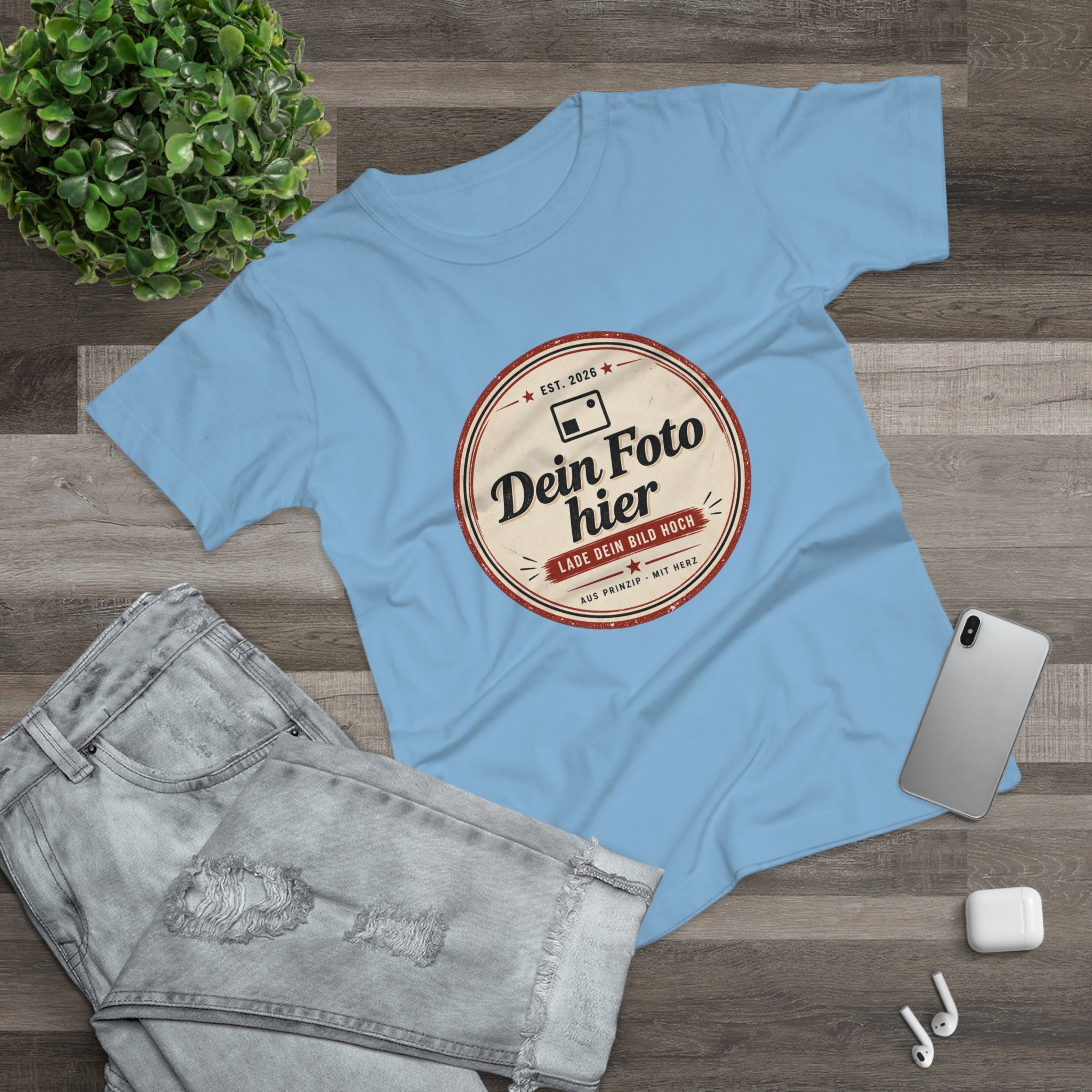 Women's T-Shirt personalized with photo – Design your own women's shirt