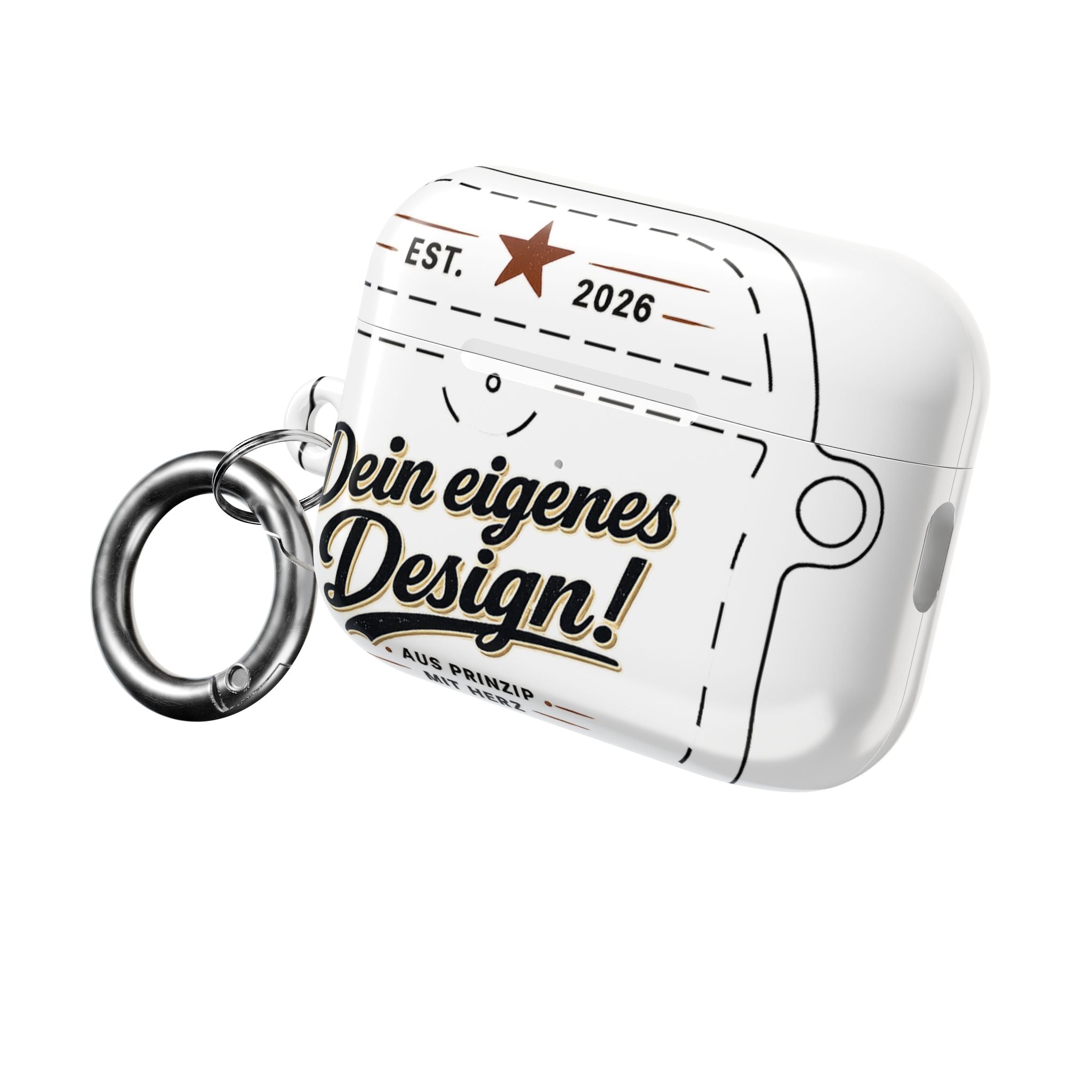 Custom AirPod Case – "Dein eigenes Design!" Personalized Protective Cover