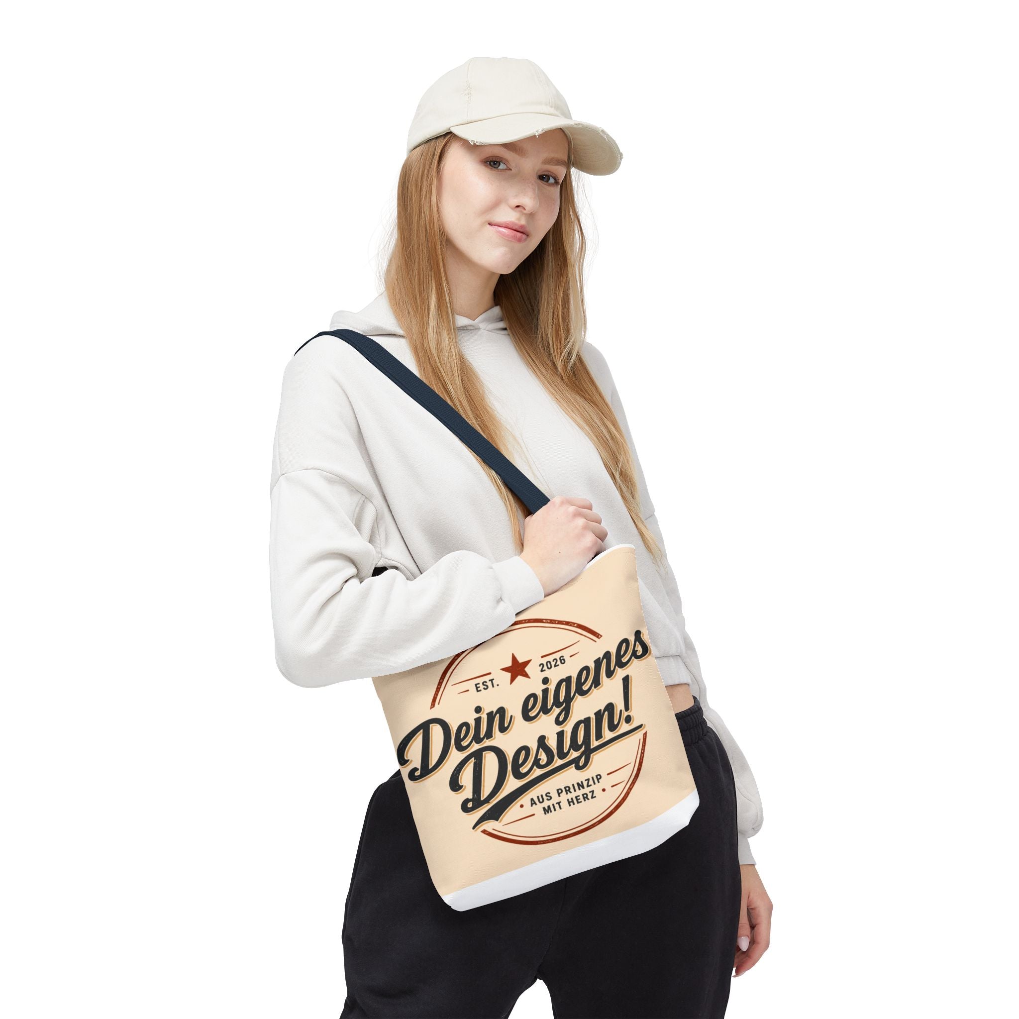 Tote Bag personalisiert mit Foto – Canvas Shopper selbst gestalten