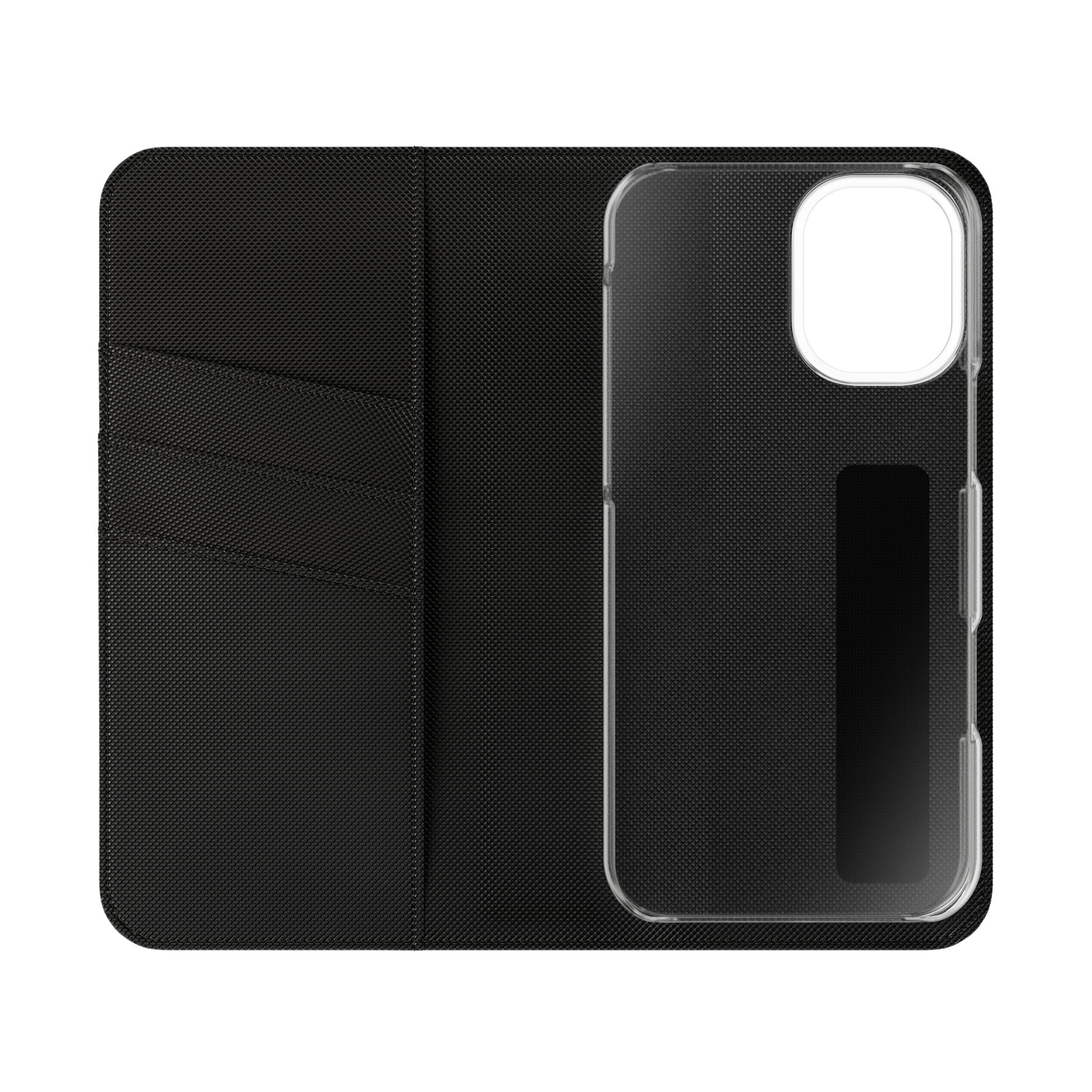 Flip Case Phone Wallet — "Dein eigenes Design!" Vintage Emblem