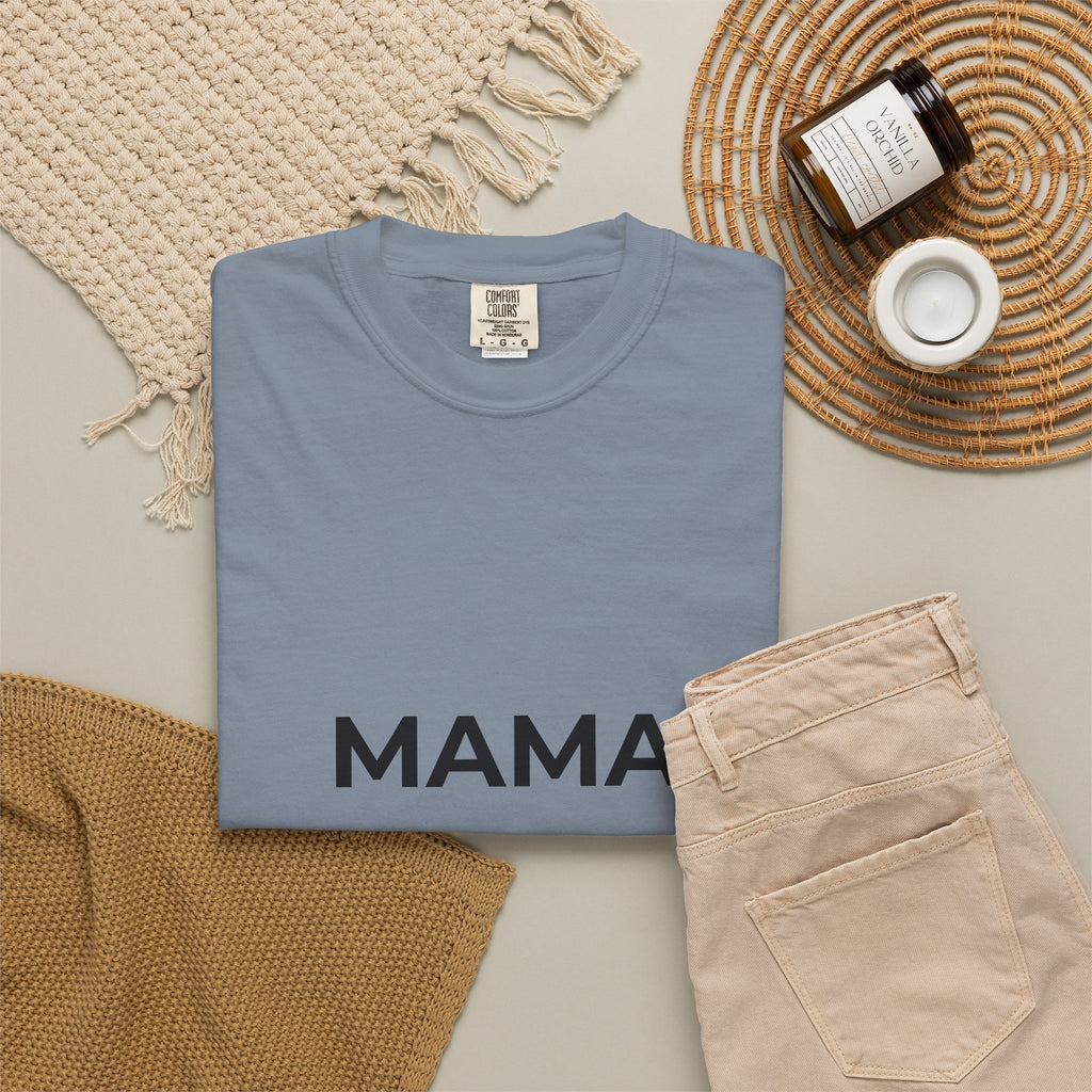Mama T-Shirt — Minimalist 'MAMA' Graphic Tee for Moms | Mother's Day Gift