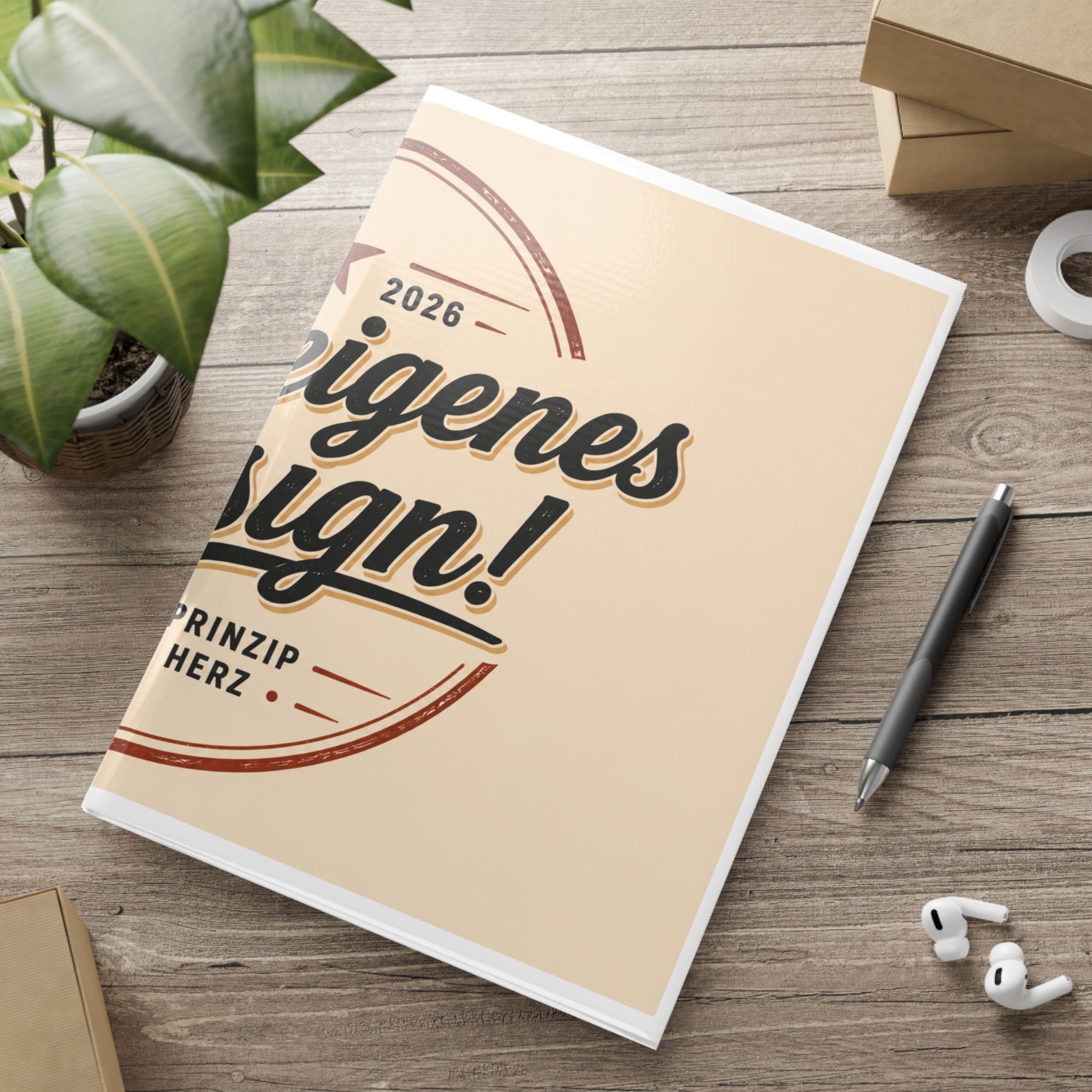 Notizbuch personalisiert mit Foto – Hardcover Journal selbst gestalten