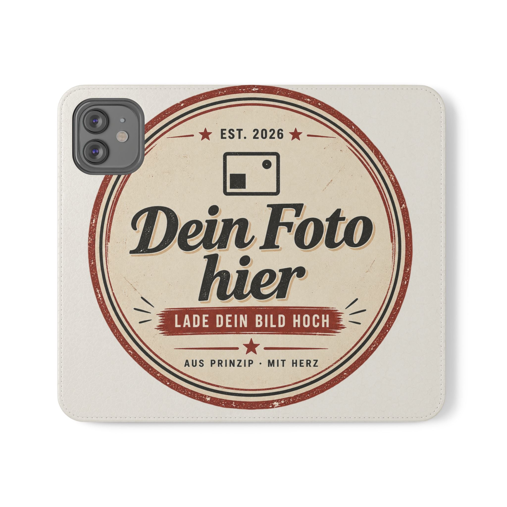 Custom Flip Phone Case with Wallet – iPhone & Samsung Own Design
