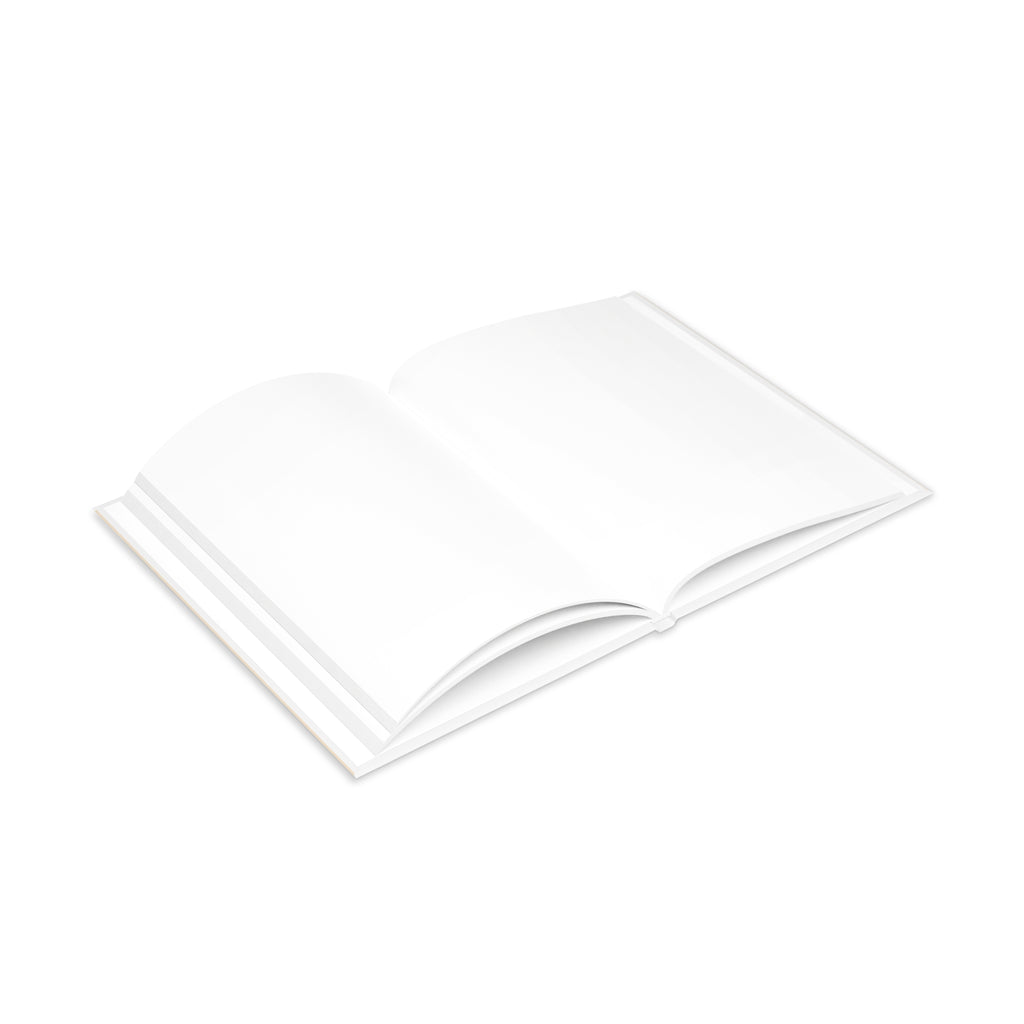 Vintage Badge Hardcover Notebook — 'Dein eigenes Design' Puffy Cover Journal