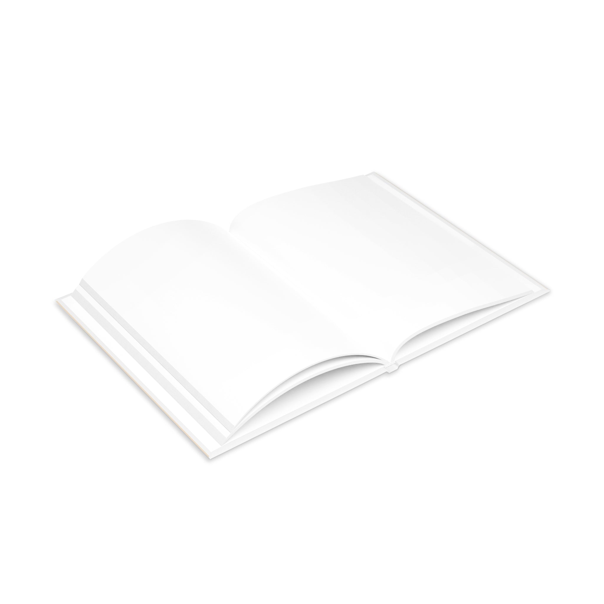 Vintage Badge Hardcover Notebook — 'Dein eigenes Design' Puffy Cover Journal
