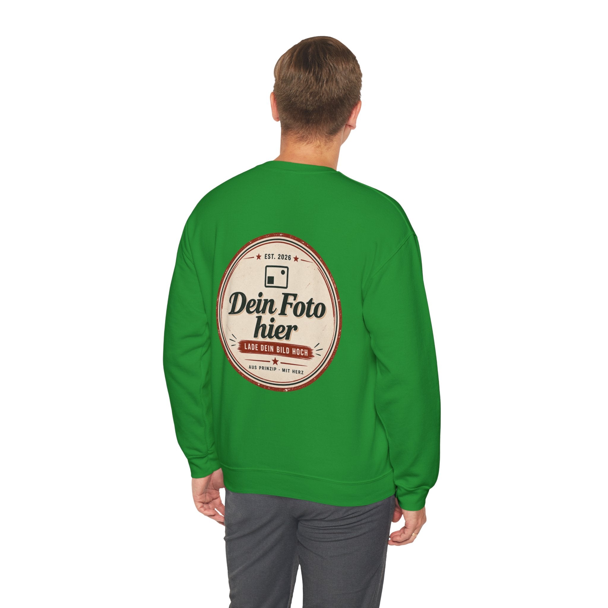 Crewneck Sweatshirt — Minimal Custom "Print it your way" Design