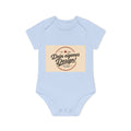 Organic Baby Bodysuit — Customizable "Dein eigenes Design" Infant Onesie