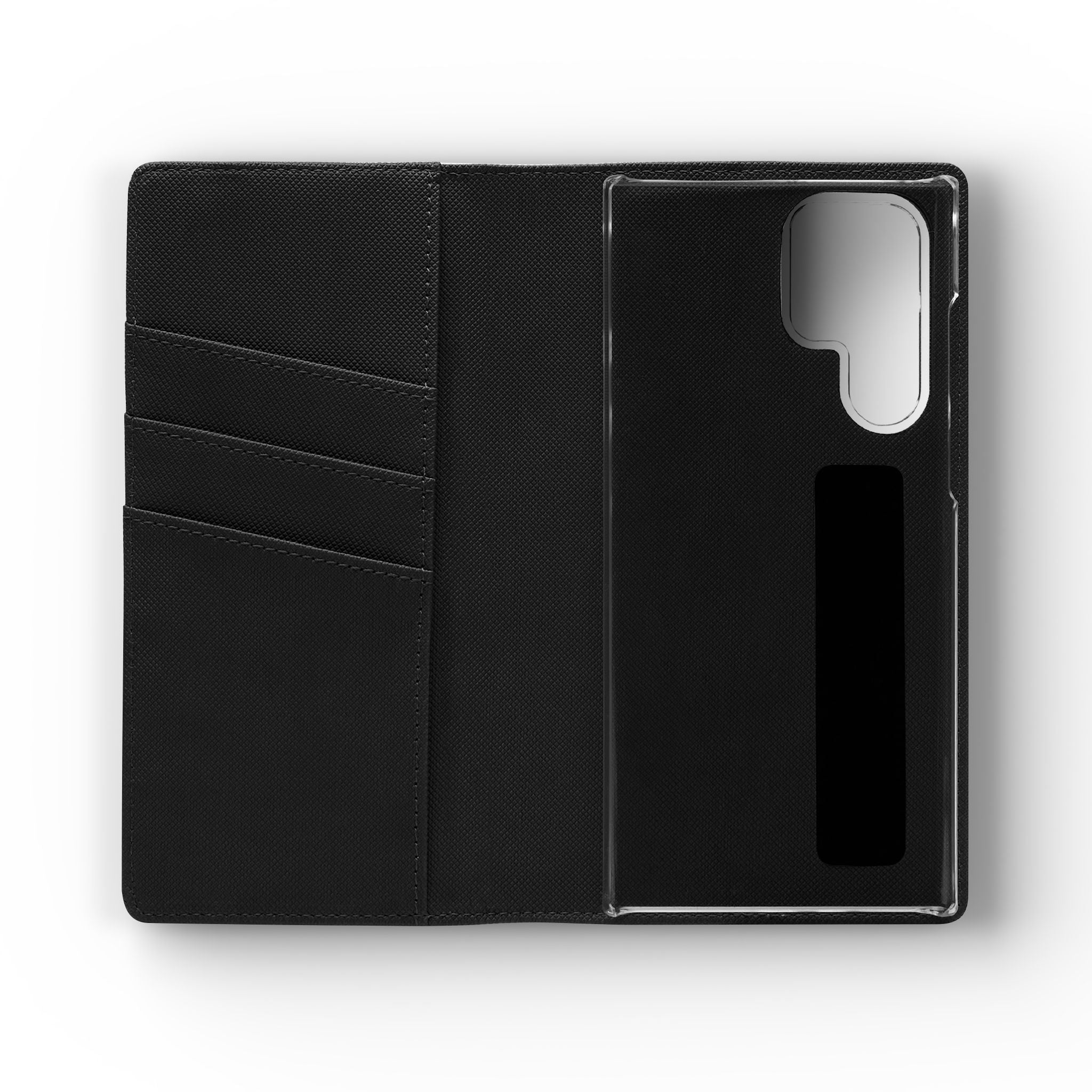 Flip Case Phone Wallet — "Dein eigenes Design!" Vintage Emblem