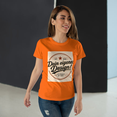 Damen T-Shirt personalisiert mit Foto – Frauen Shirt selbst gestalten