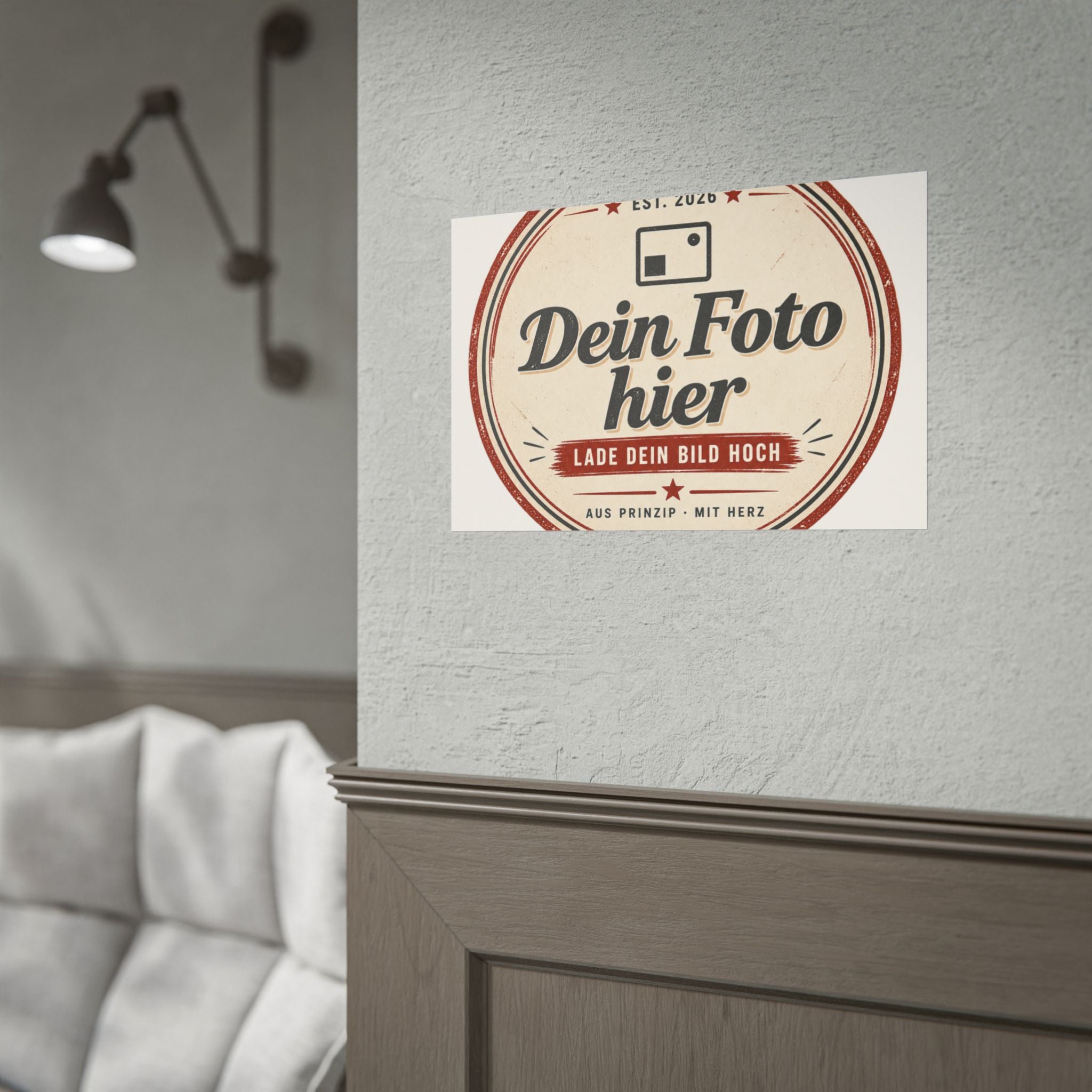 Roller Poster Personalized with Photo – Design Your Own Art Print