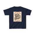 Kids T‑Shirt — "Dein eigenes Design!" Vintage Badge Graphic