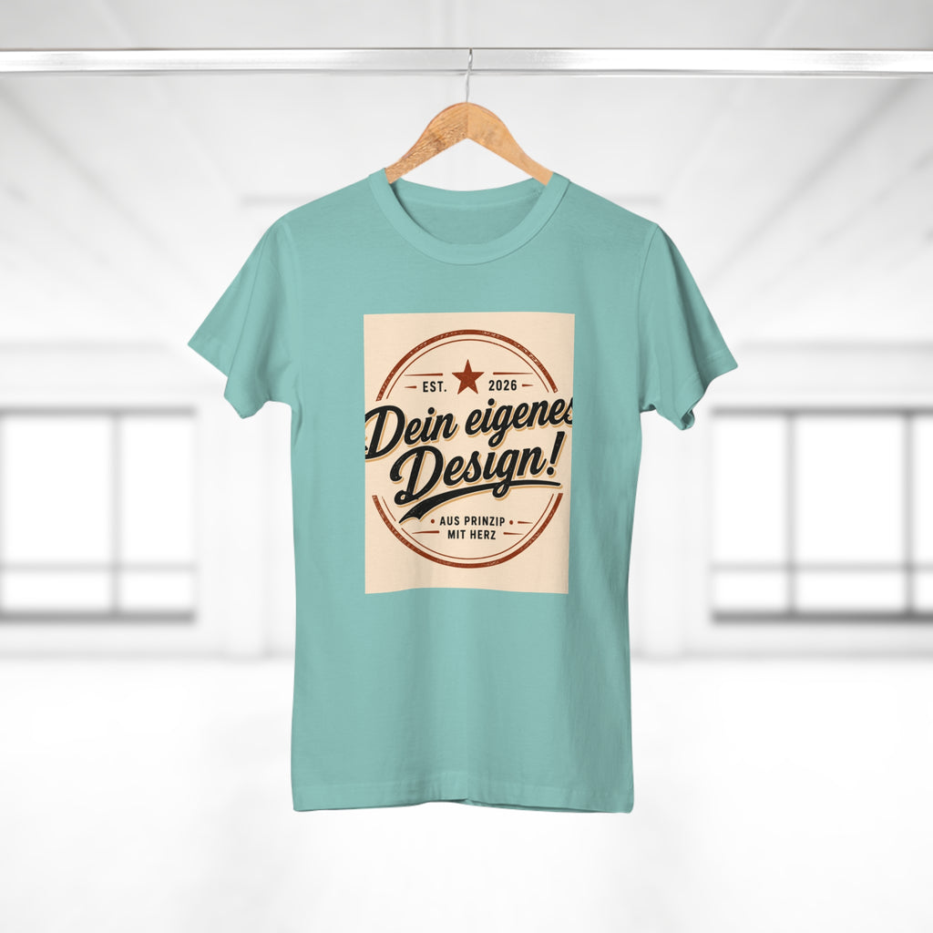Women’s T-Shirt “Dein eigenes Design!” Vintage Badge Tee