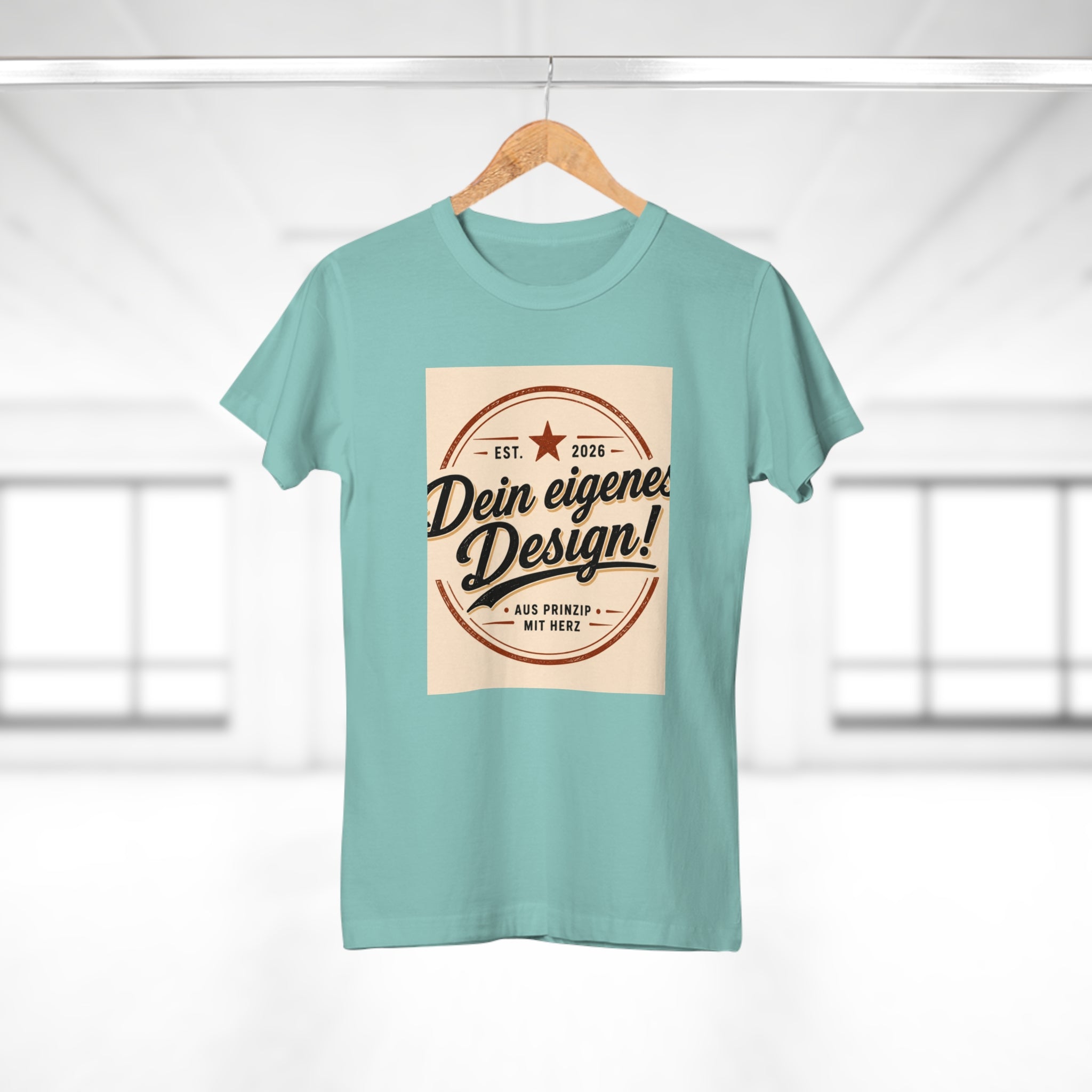 Women’s T-Shirt “Dein eigenes Design!” Vintage Badge Tee