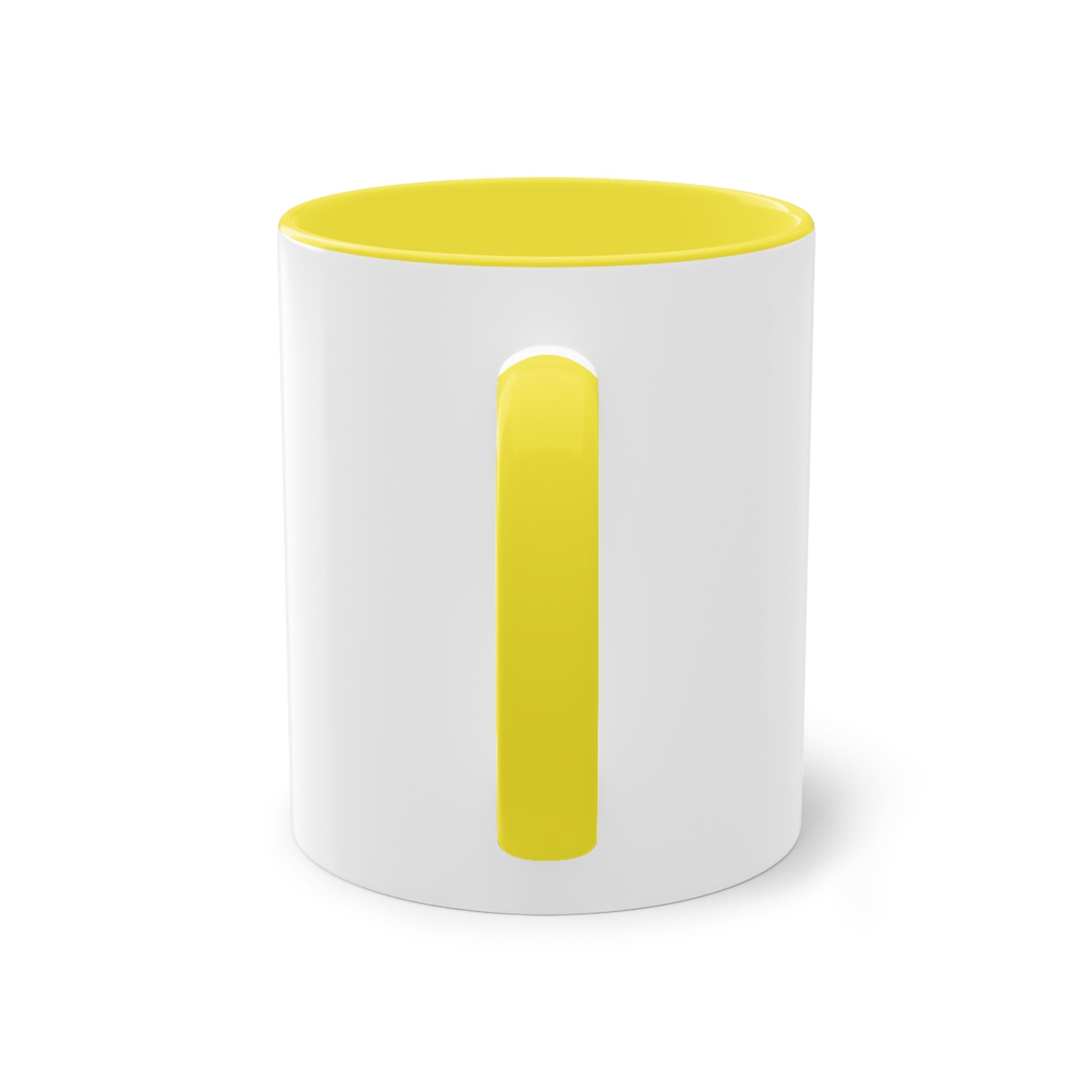 Personalized Two-Tone Coffee Mug — "Dein eigenes Design!" 11oz