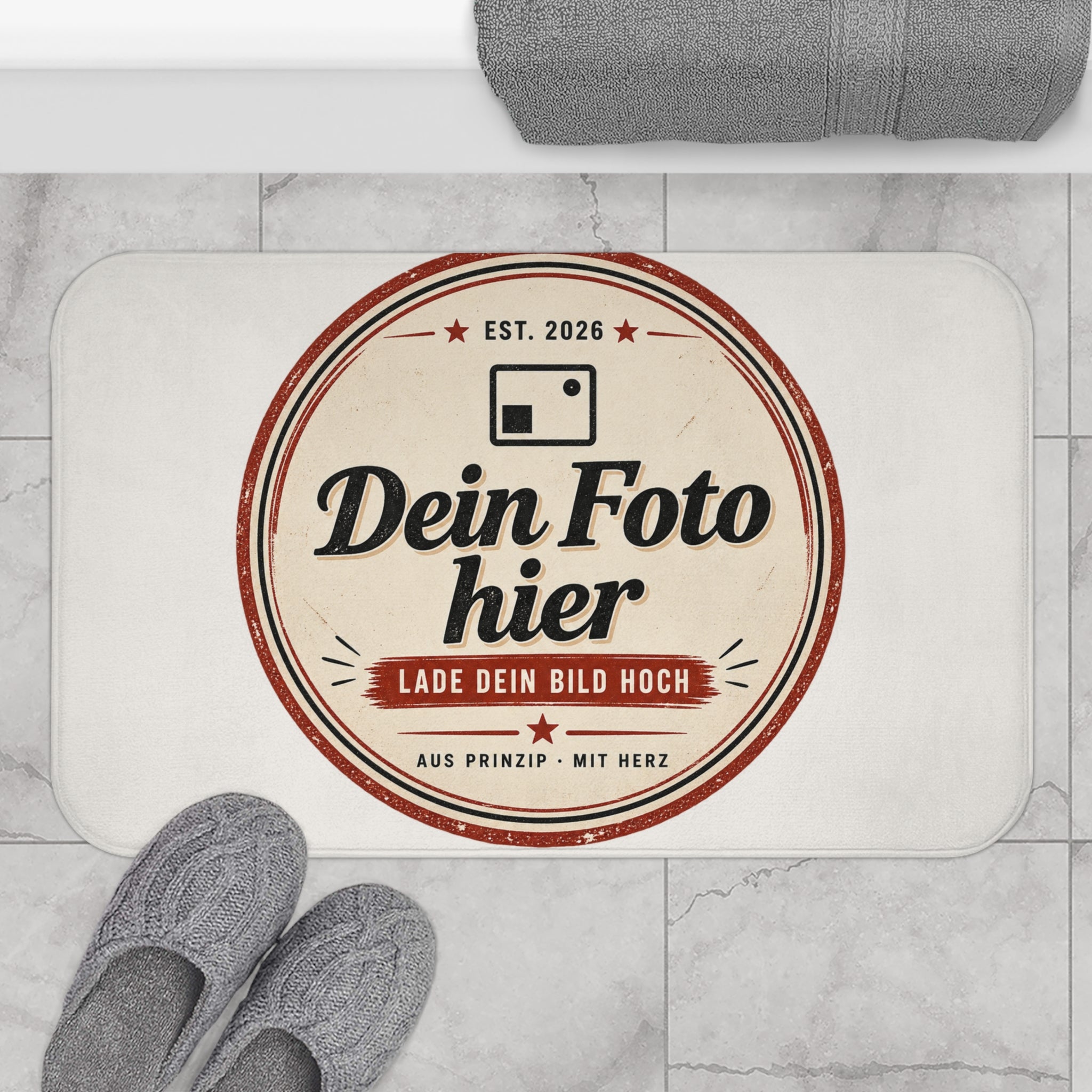 Personalized Bathroom Mat – Design with your own photo