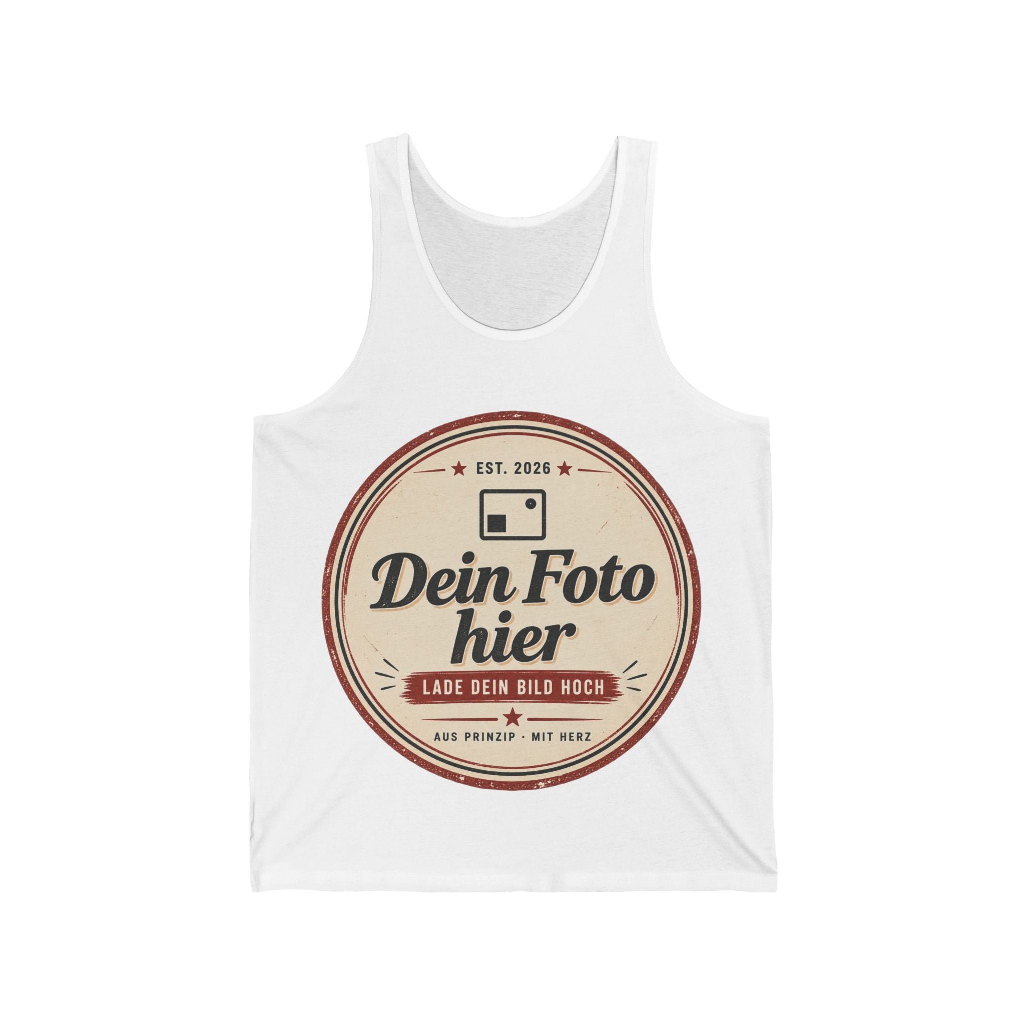 Personalized Tank Top - Design with your own photo