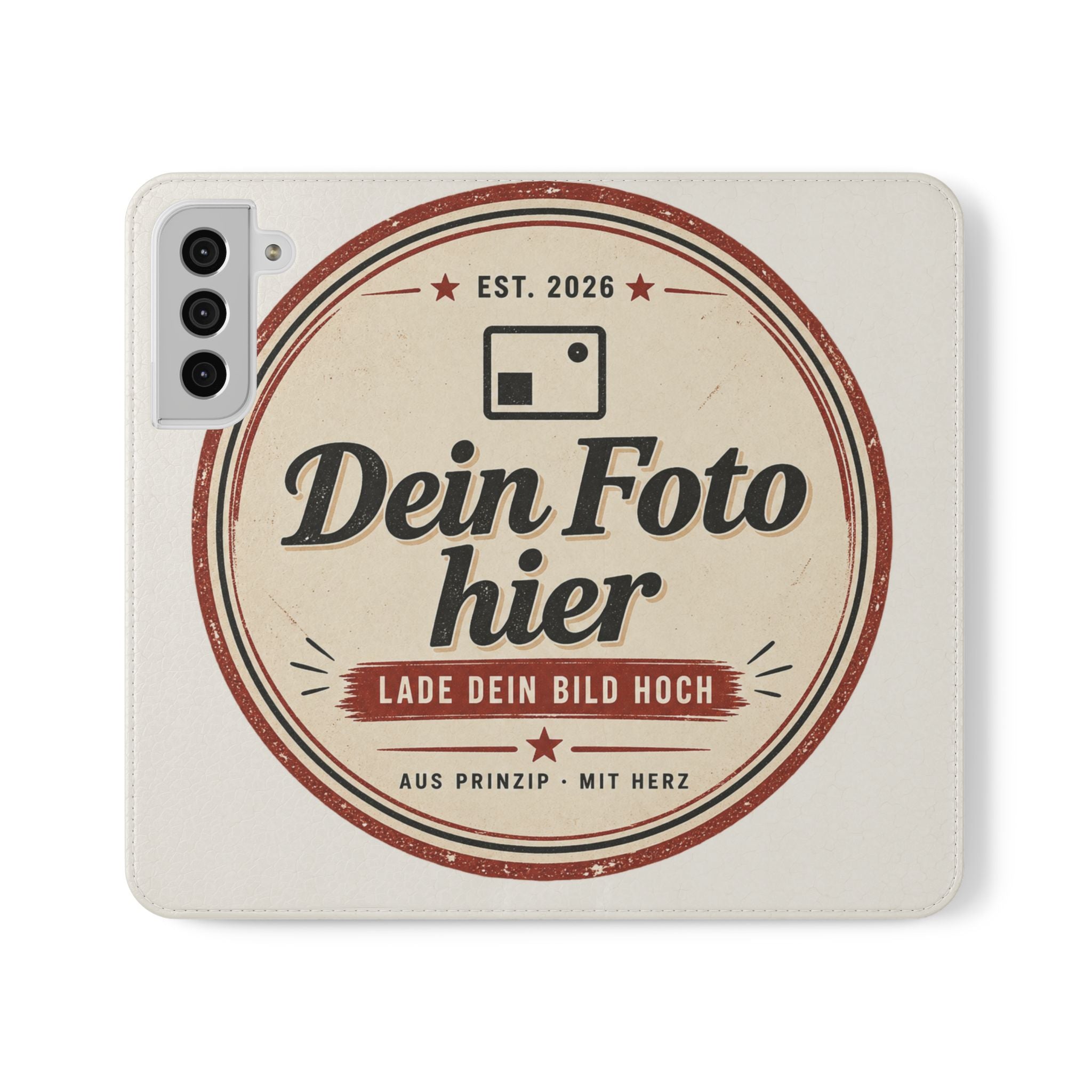 Custom Flip Phone Case with Wallet – iPhone & Samsung Own Design