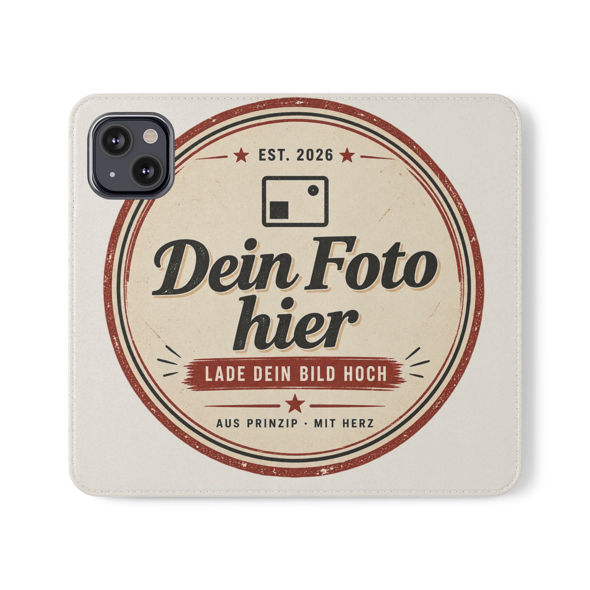 Custom Flip Phone Case with Wallet – iPhone & Samsung Own Design
