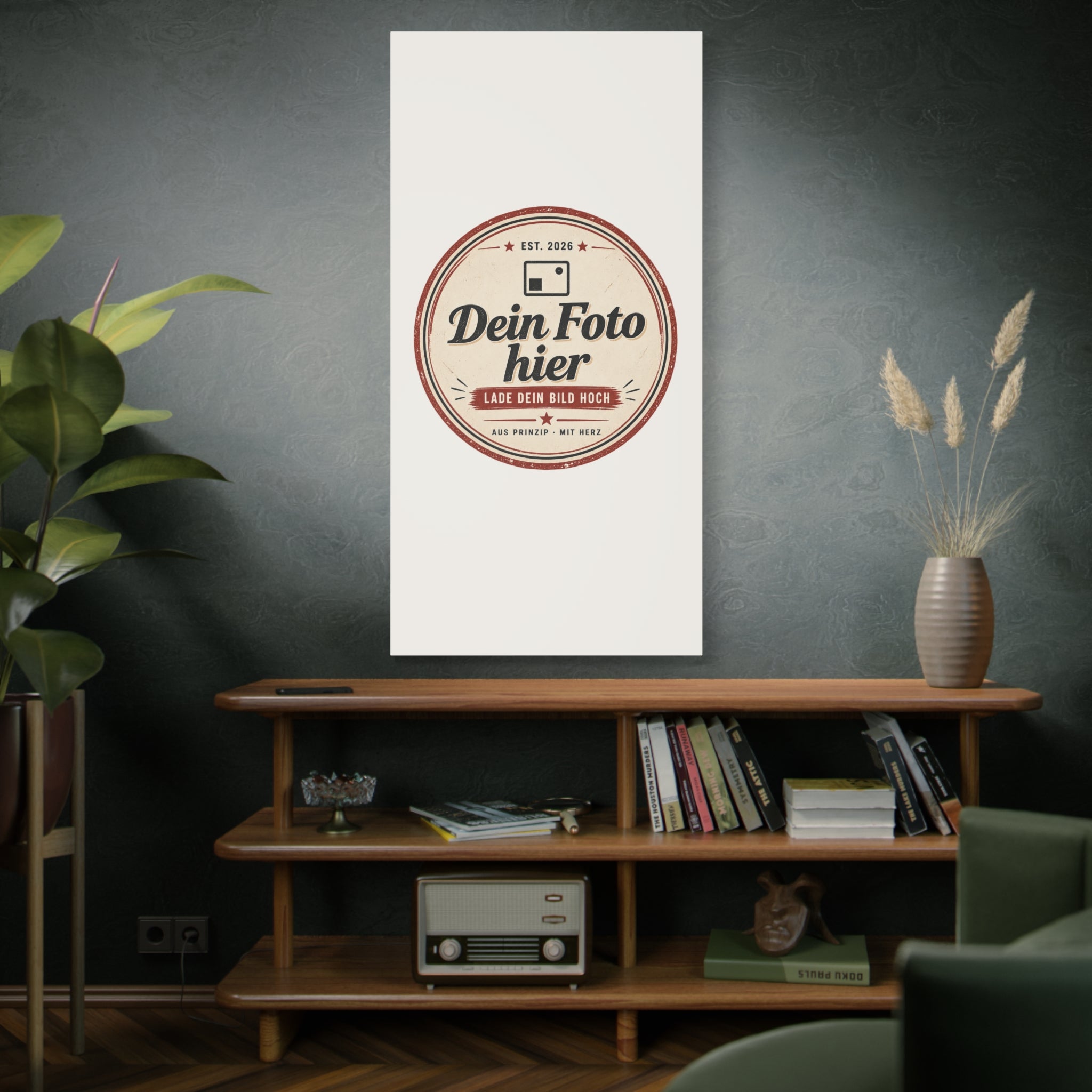 Personalized canvas with photo – Design your own wall art Canvas Print